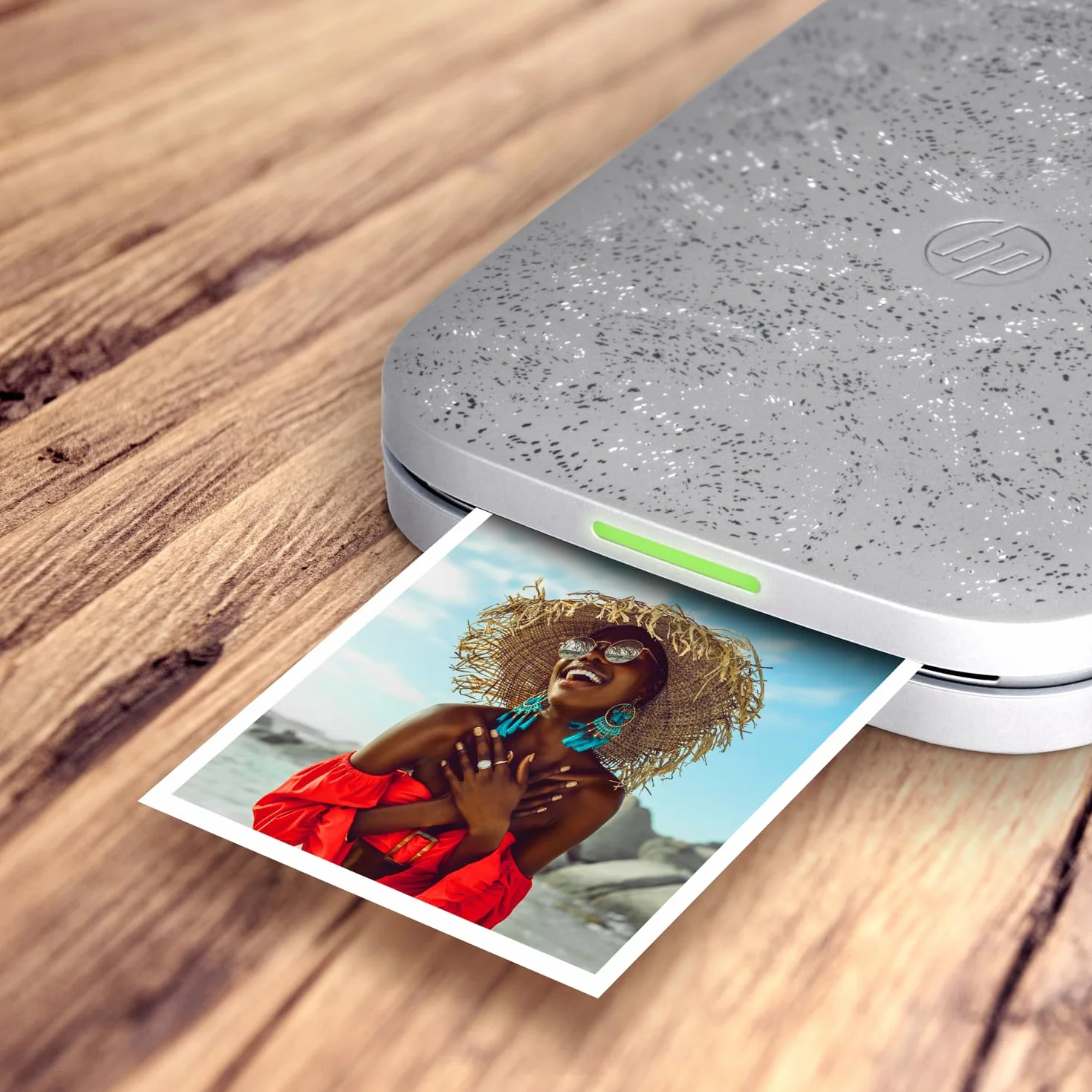 HP Sprocket Carta fotografica Zink retro adesivo 100 fogli 3.5x4.25" compatibile