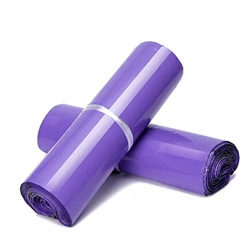 Buste Per Spedizioni,Buste Per Spedizione 100 buste di posta in materiale PE impermeabili viola nuove buste di imballaggio stampate con sacchetti di immagazzinaggio di corriere autosigillanti (Color