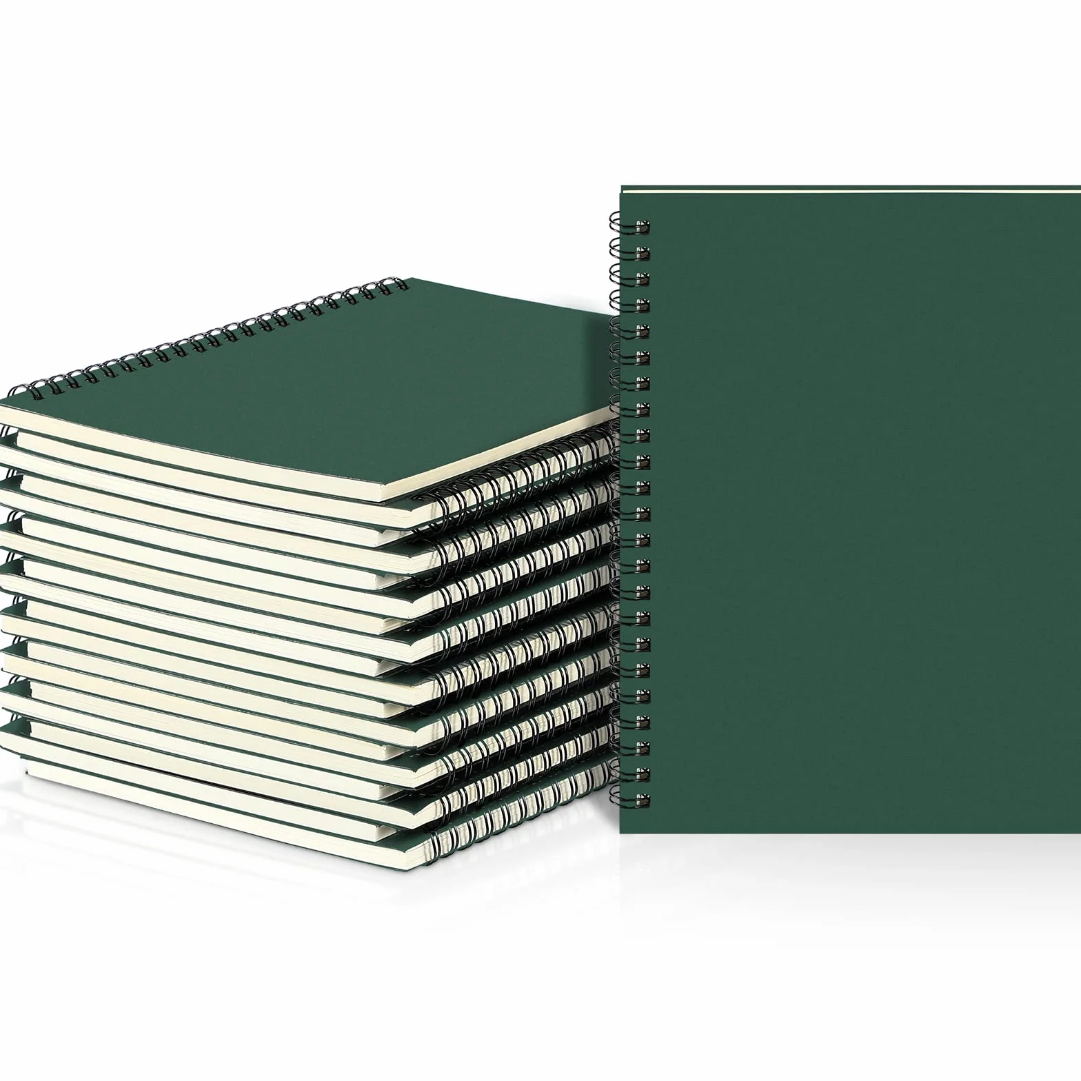 Yahenda Quaderno a spirale con diari a righe per il college, quaderni a righe, 20 x 15 cm, quaderni in carta spessa per ufficio, scuola, ufficio, ufficio, ufficio, scuola, 18 pezzi