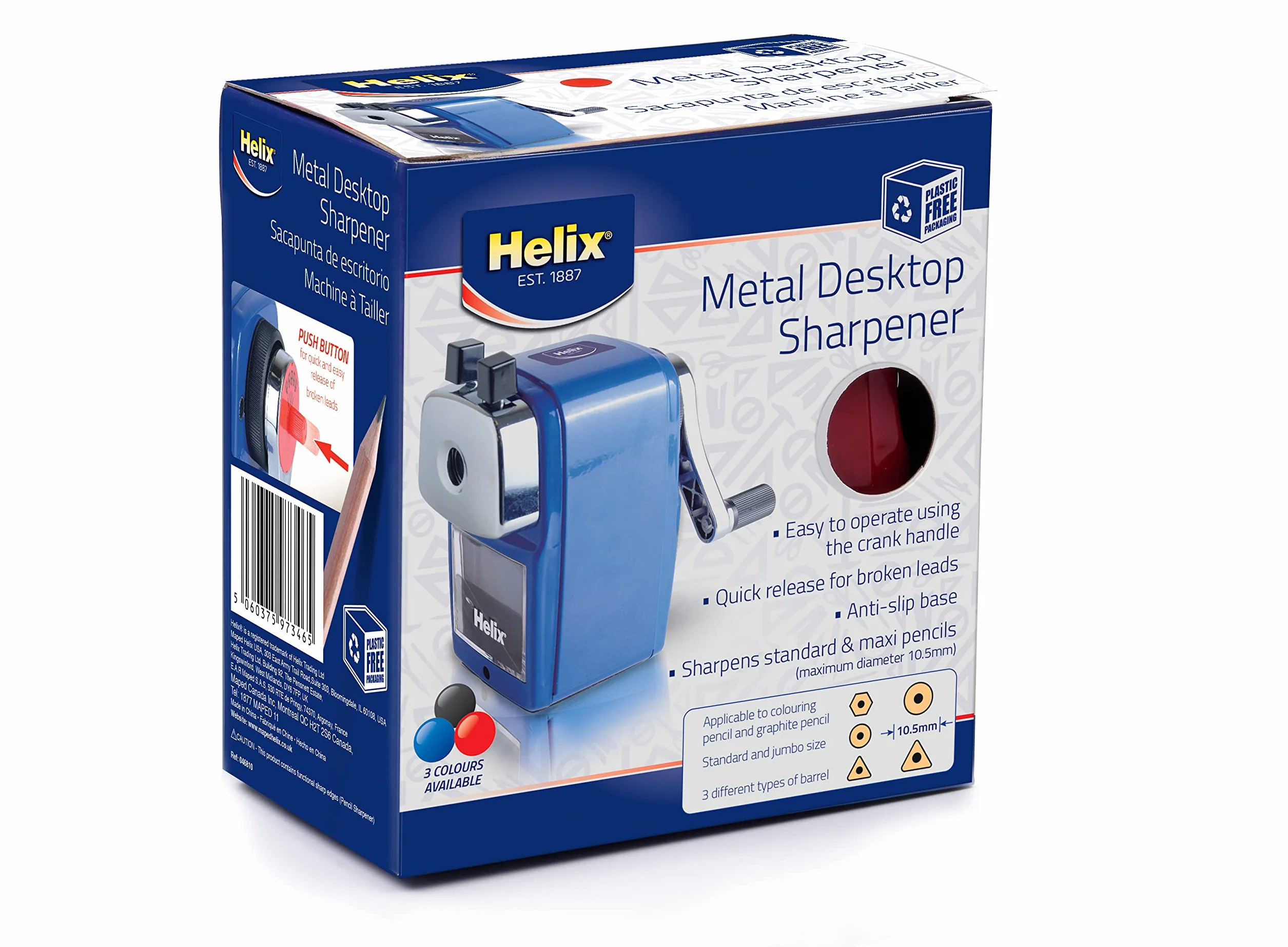 Temperamatite da scrivania Helix STANDARD E JUMBO