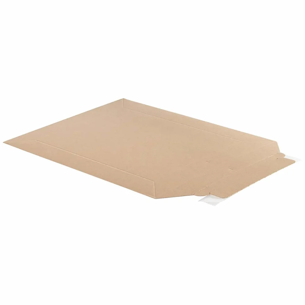 25 Buste di spedizione in cartone 250 x 353 mm fino a 50 mm a tutta altezza adatto per DIN A4 cartone rigido colore marrone chiusura autoadesiva per documenti libri Toppac tP335(25|A4)