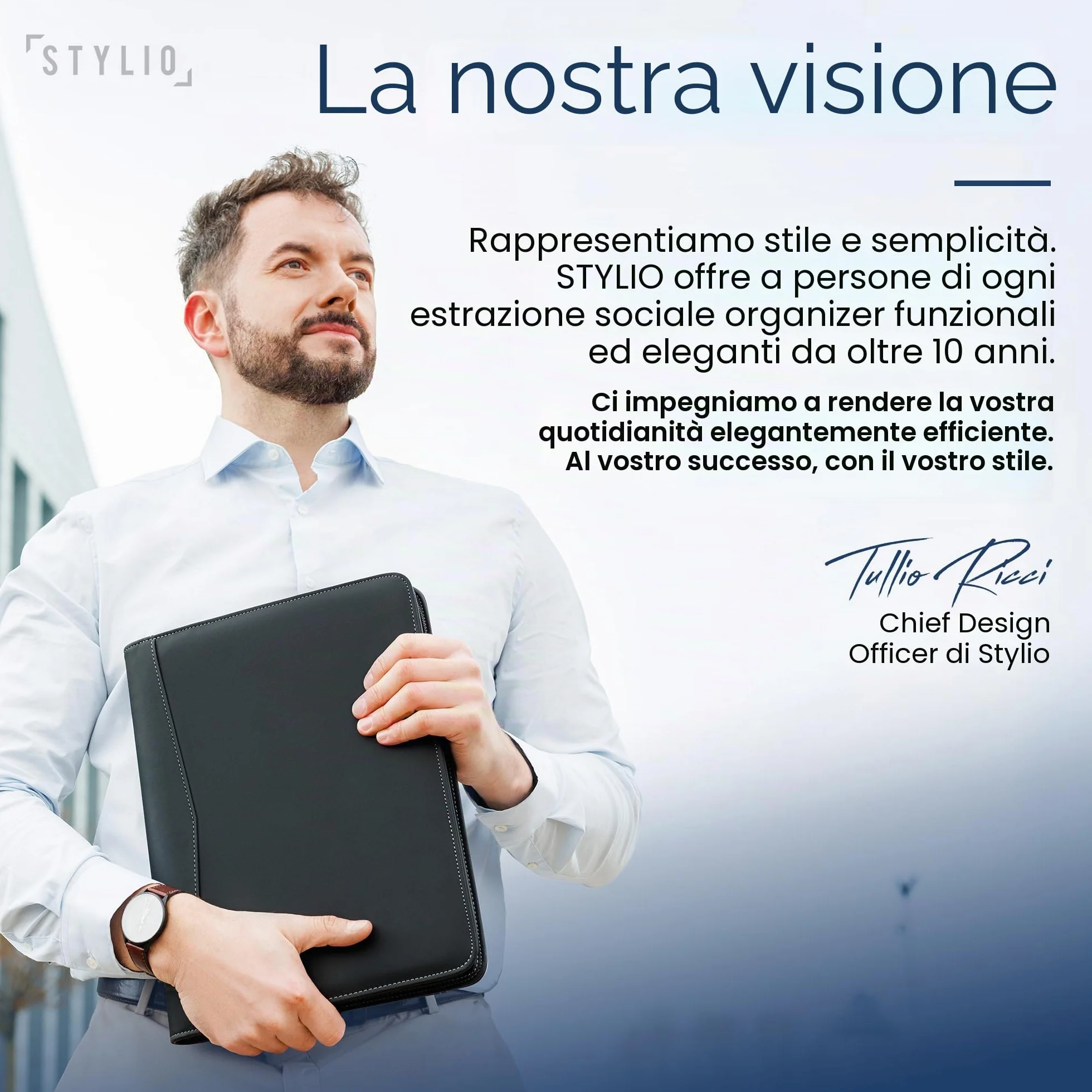 STYLIO A4 Cartella Conferenze con Cerniera Raccoglitore Portadocumenti Organizzatore per Quaderno Smartphone iPad Tablet fino a 11 pollici Chiavi Blocco Note
