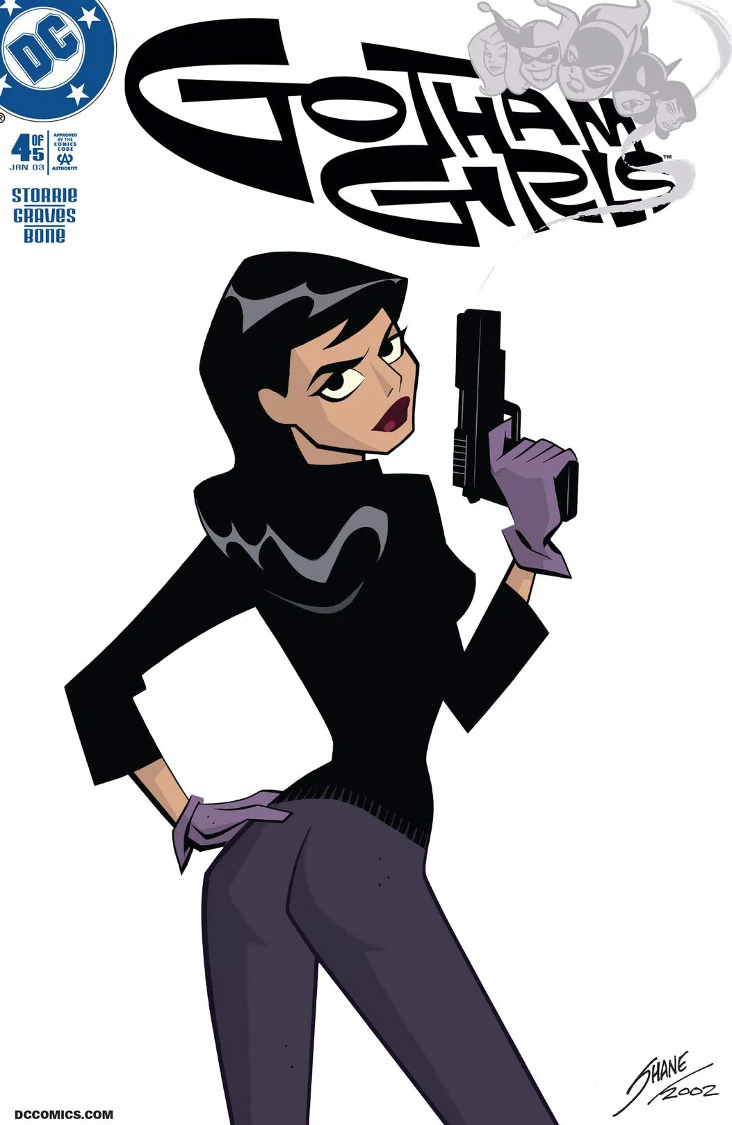 Gotham Girls #4 with Renee Montoya on the cover