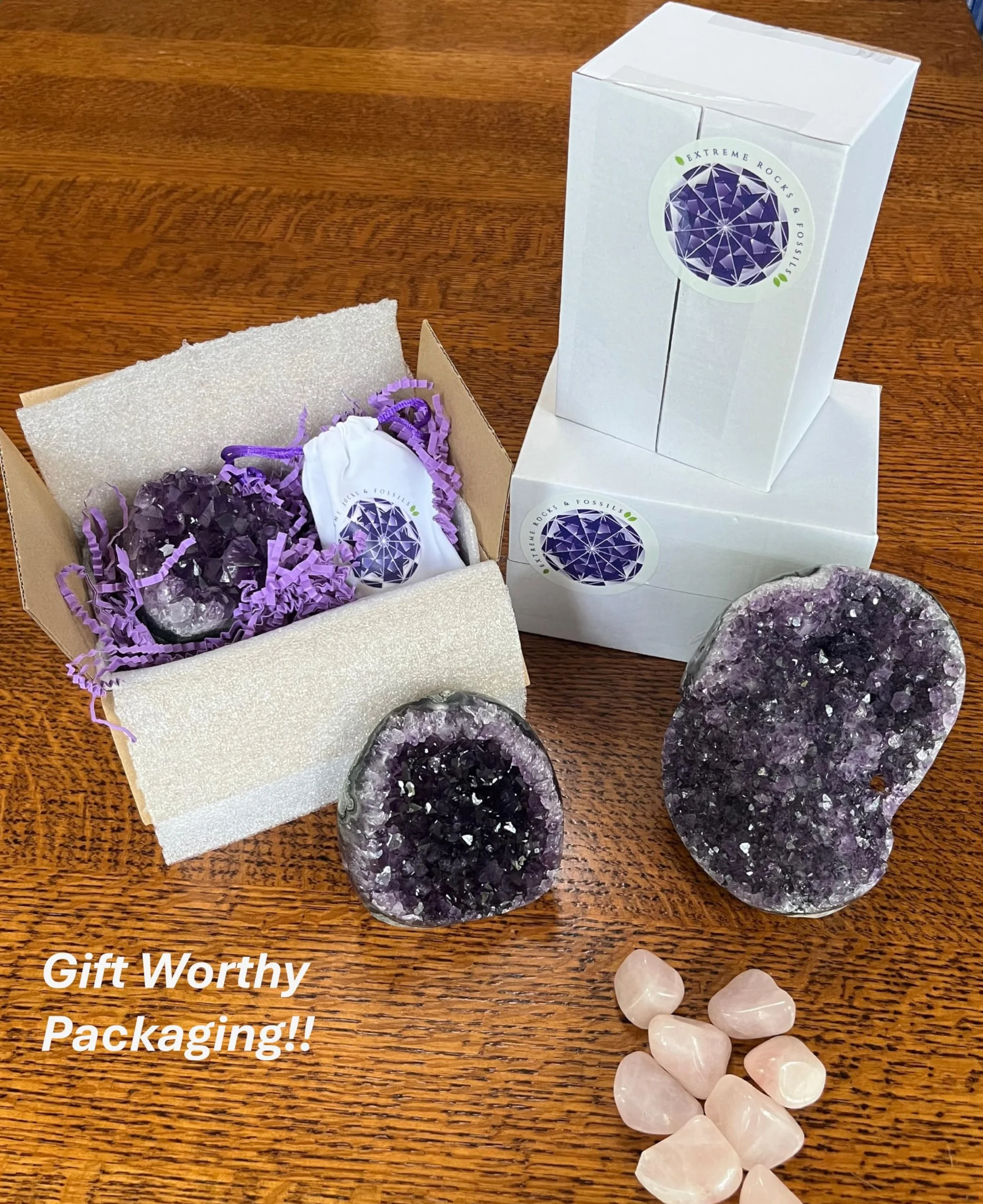 Extreme Polished Amethyst Cluster