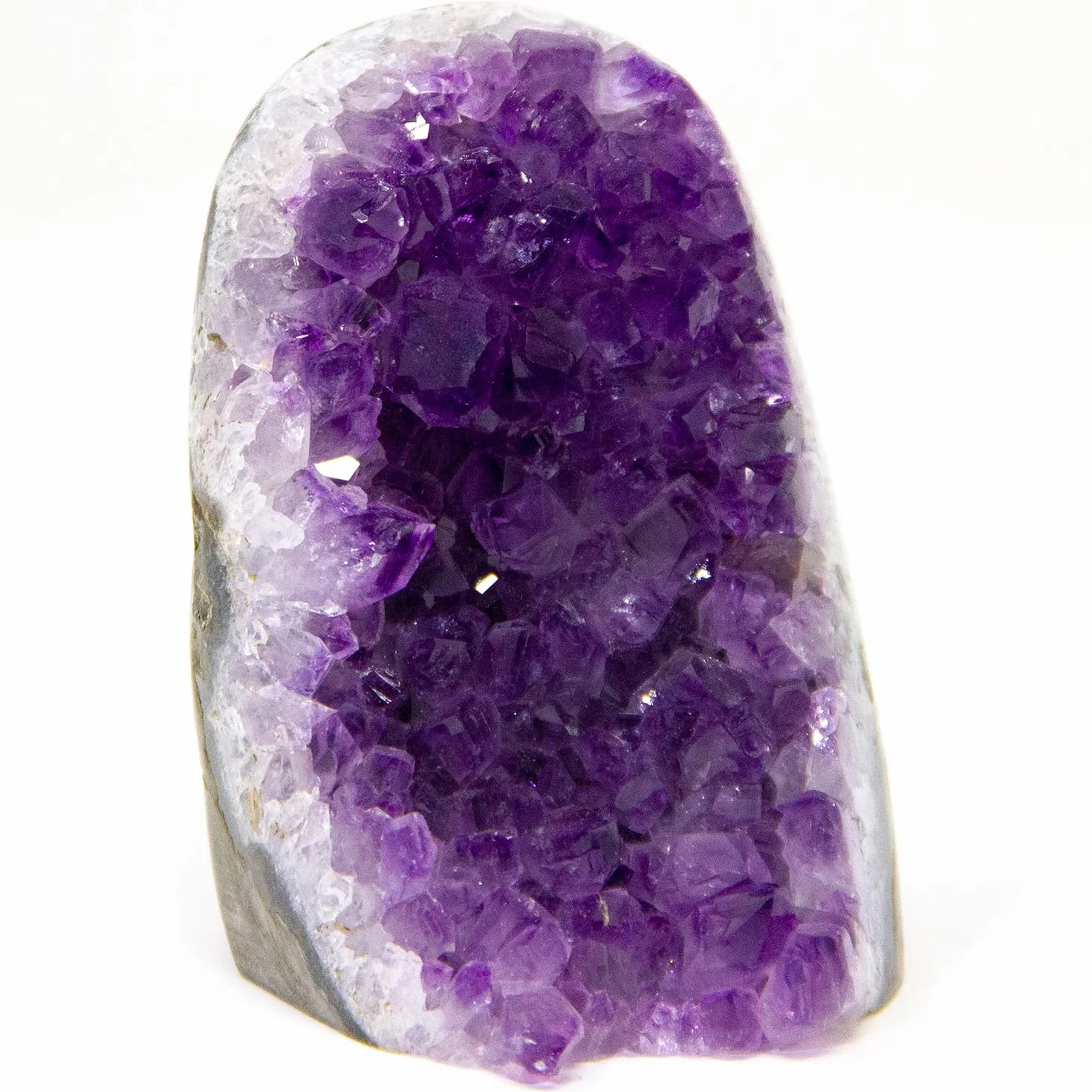 Extreme Polished Amethyst Cluster