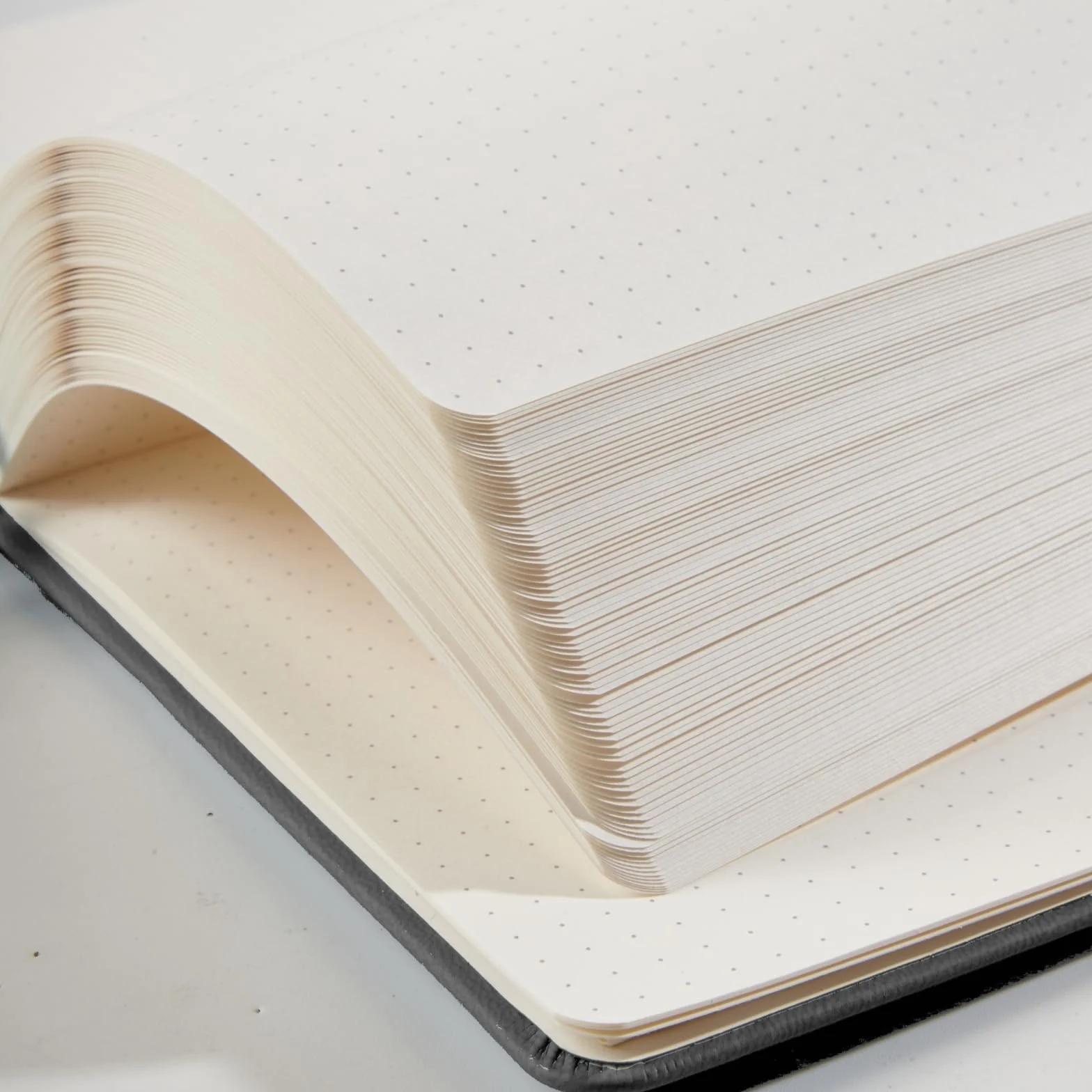Taccuino Puntinato A5 Copertina Rigida 100GSM 192 Pagine Nero 14,5 x 21,3 cm