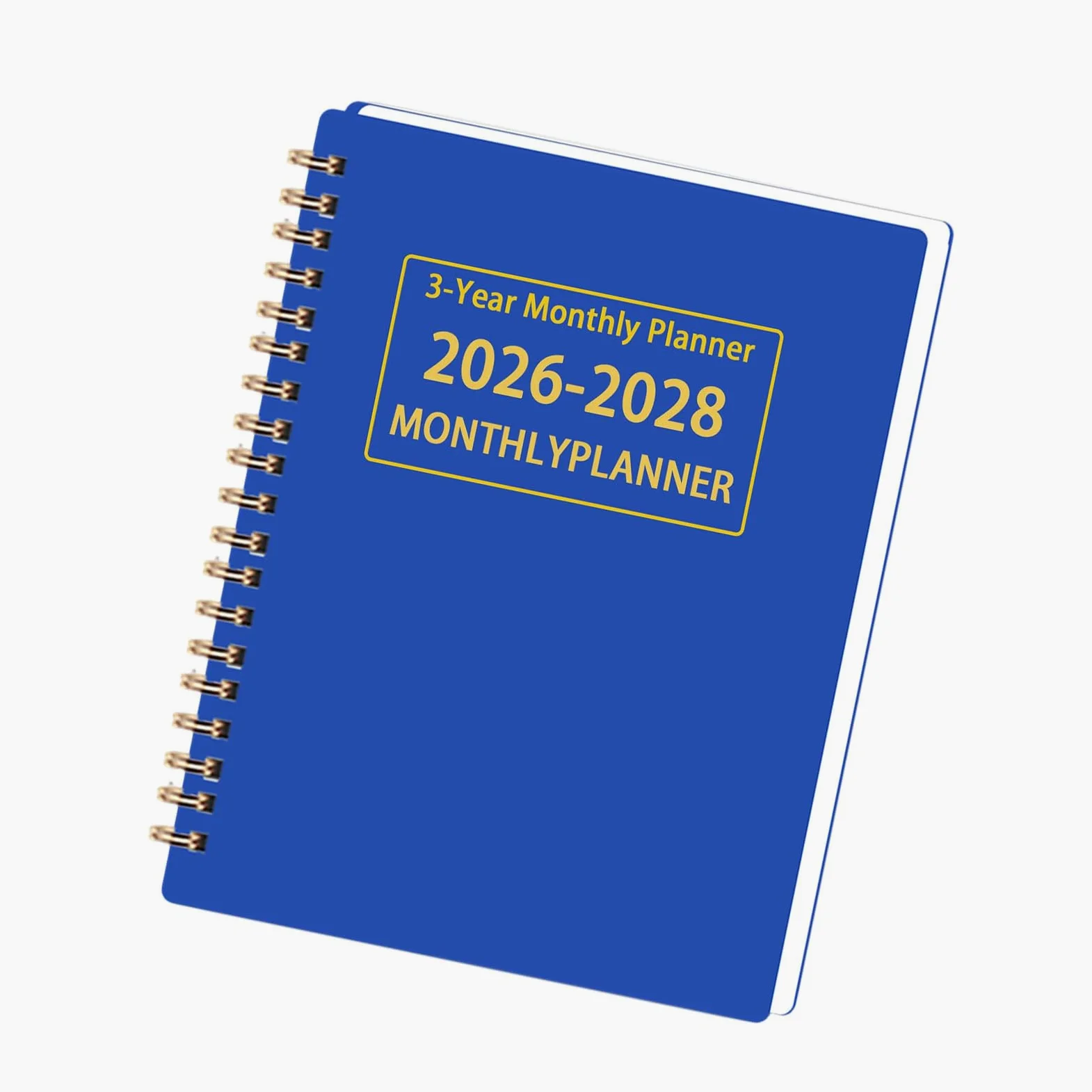 Agenda mensile 2026-2028 36 mesi dal 01.2026 12.2028 Diario accademico mensile con rilegatura a doppia spirale per la pianificazione giornaliera Agenda settimanale