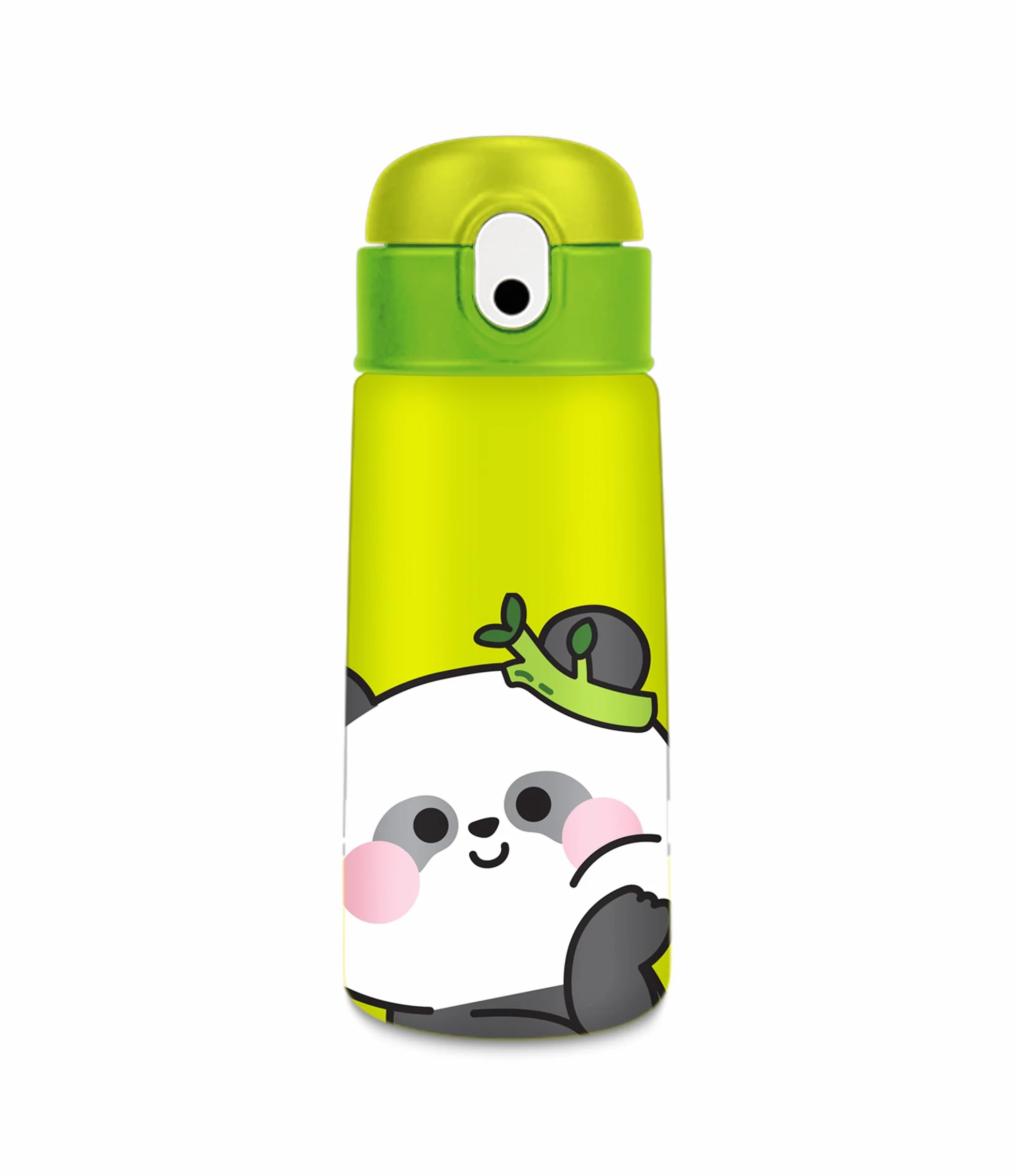 Borraccia termica Tema panda 460ml Acciaio BPA free Cannuccia Mantenimento caldo 12h freddo 24h