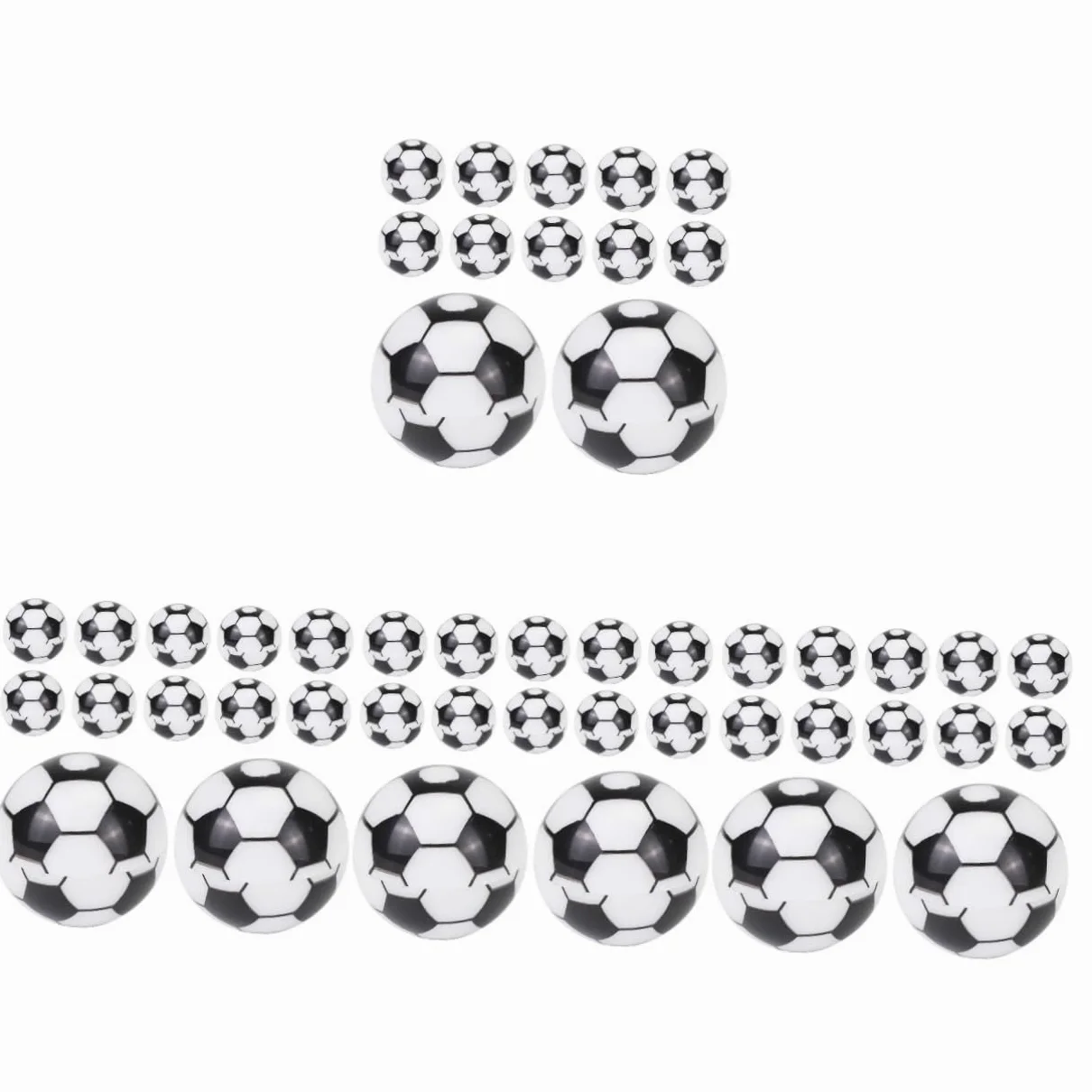 SHINEOFI 4 Set Regali Di Cancelleria Per Studenti Temperamatite Creativo A Forma Di Calcio Temperamatite A Sfera Con Foro Singolo 20 Pezzi Da Ufficio Mini Matita 20 Pezzi * 4