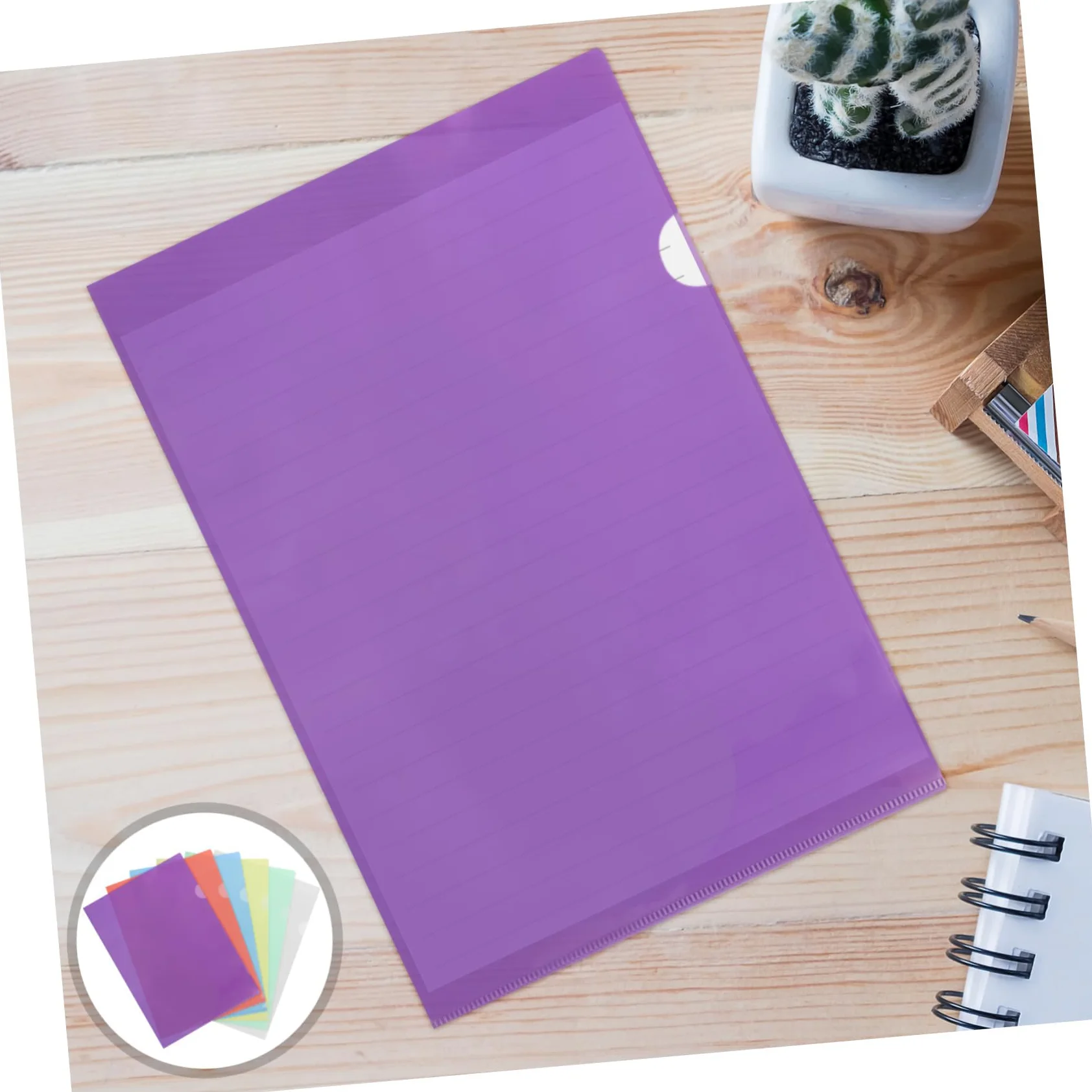36 Pezzi Cartelline Trasparenti con Design Elegante e per Ufficio e Scuola Organizzatori Leggeri per Documenti per e Presentazioni