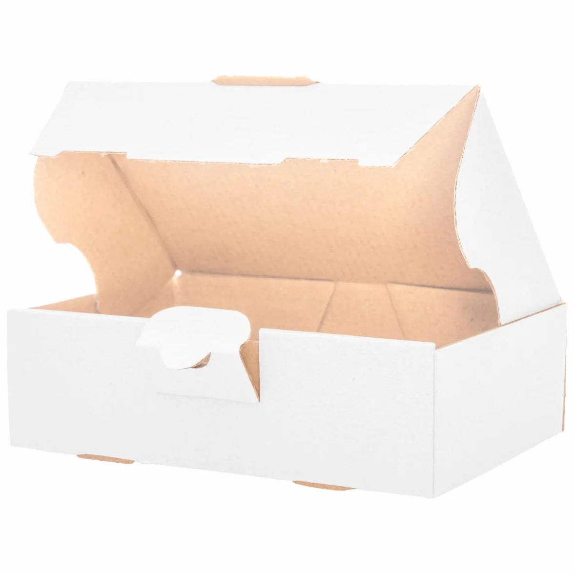 verpacking 200 Scatole fustellate bianche | 16 x 11 x 5 cm - MB 1 | scatole per spedizioni piatte