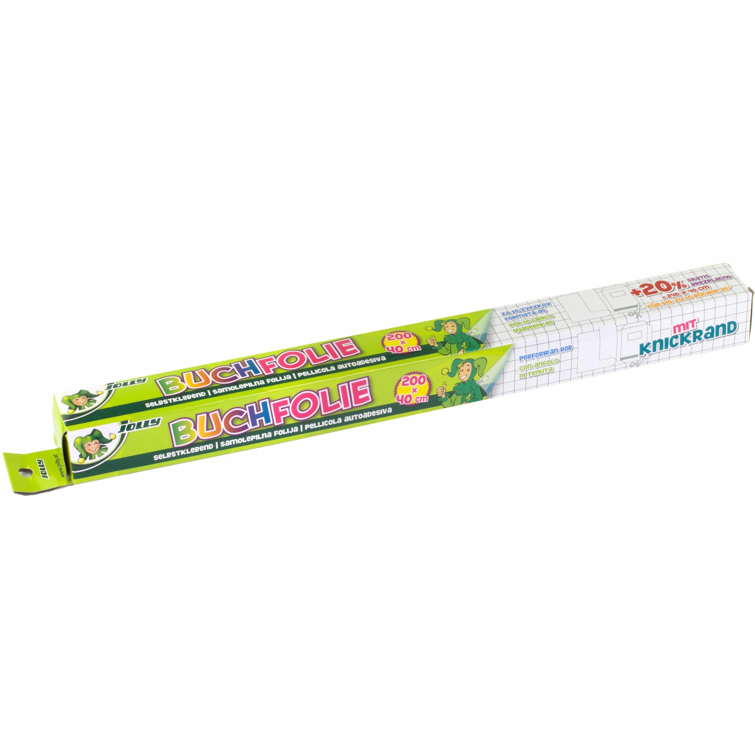 JOLLY Protezione per Libri 2mx40cm per A4/A5/Quarto