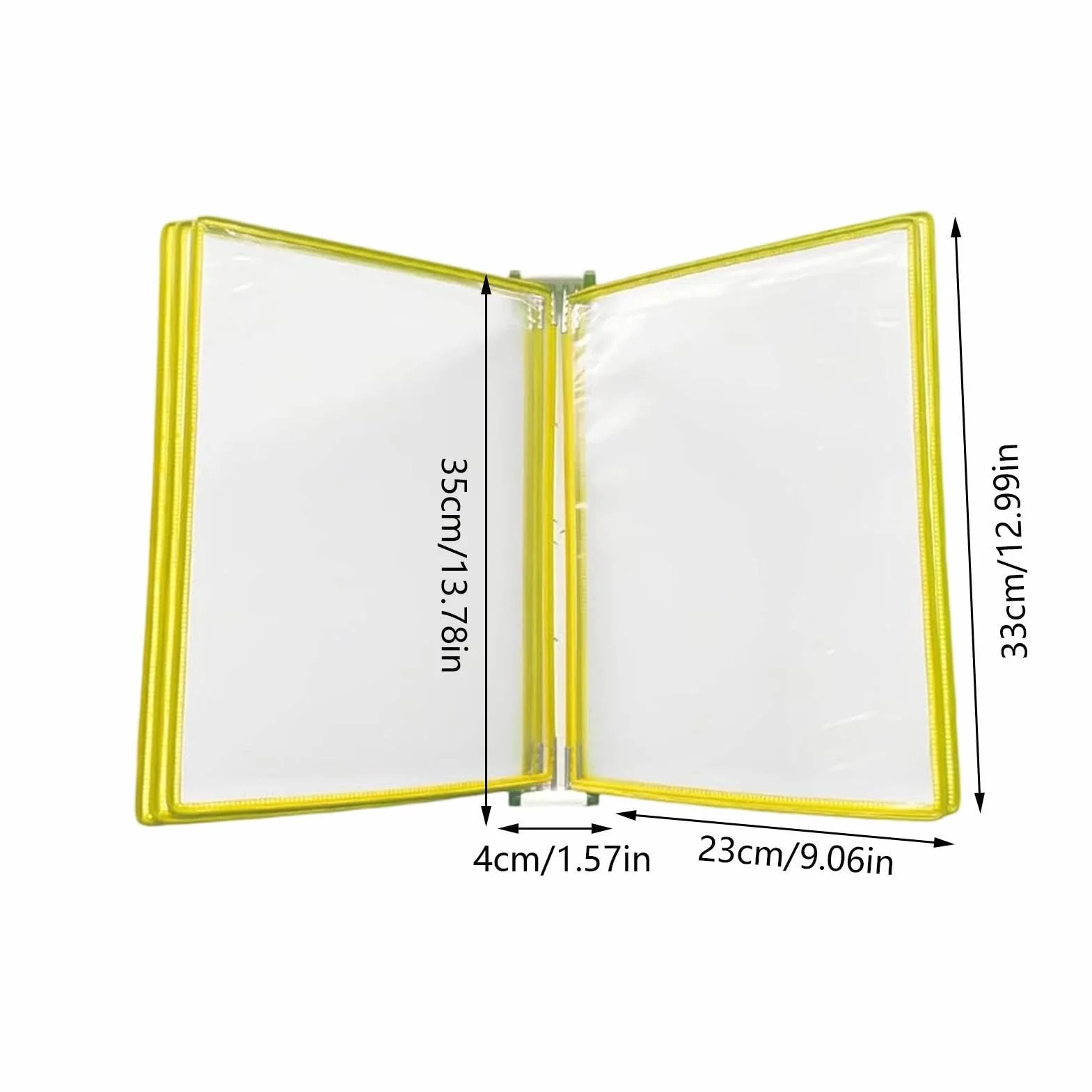 Organizer A Parete Per Riferimenti Supporto Magnetico Certificati | Espositore a parete per ricette Per Negozi, Menù, Ricette, A4, Poster, Ufficio, Aula, Lavoro, Insegnanti, Cantiere,