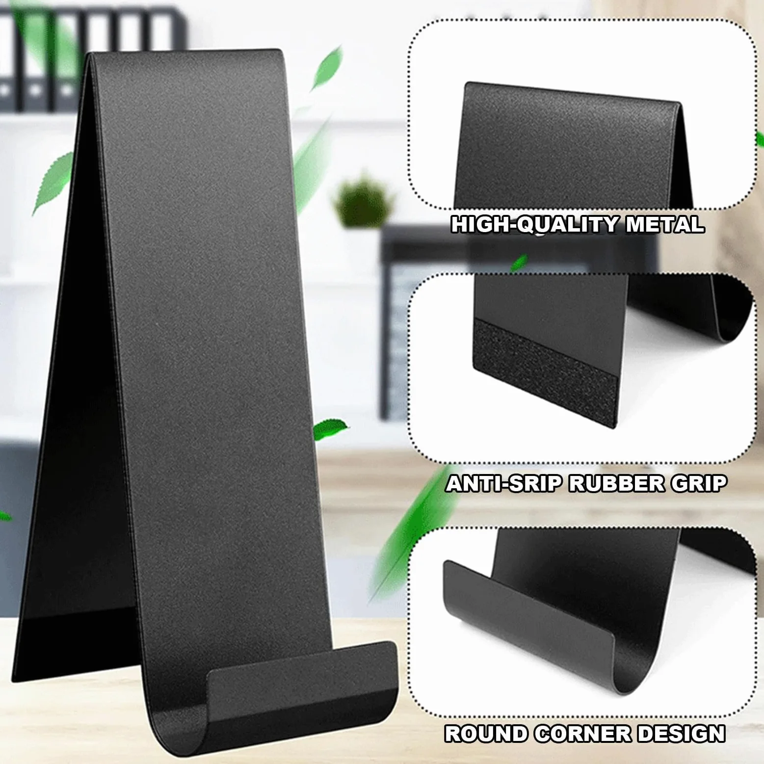 Espositore Per Brochure Espositore Verticale per Libri e Dépliant | Metallo Da Negozio Organizer Insegne Bancone Scrivania Reception Desk Ufficio Casa Ingresso Porta Volantini