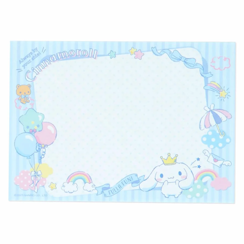 Sanrio Cinnamoroll 8 Design Notes