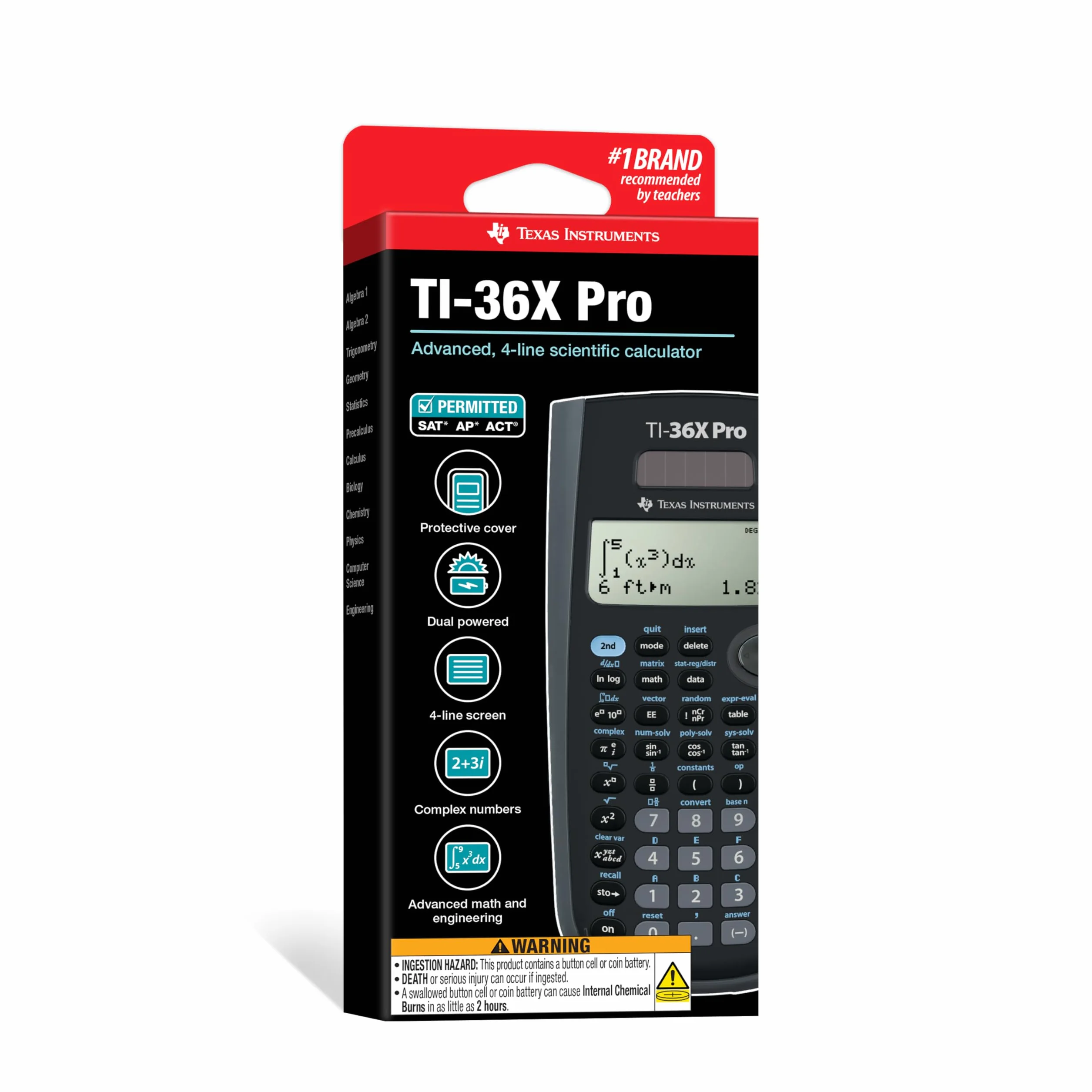Texas Instruments TI 36 X PRO Calcolatrice