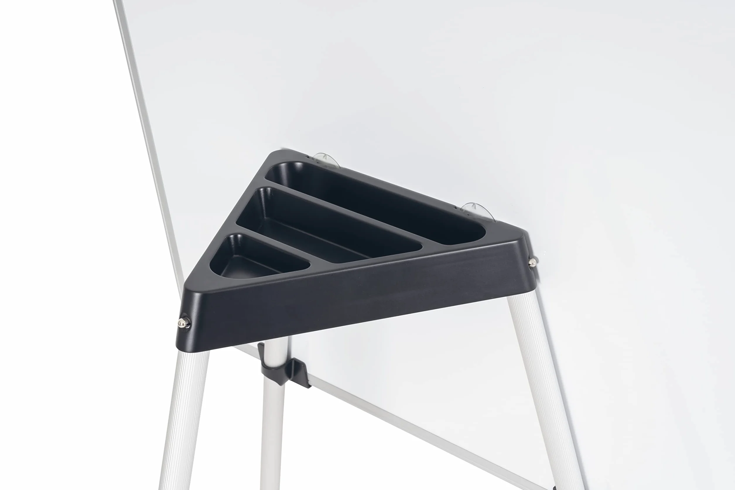 Bi-Office Earth Kyoto Lavagna Portablocco Treppiede, Superficie In Acciaio Laccato Magnetico, 70 x 100 cm (formato Euro), Superficie Cancellabile A Secco, Cornice In Alluminio