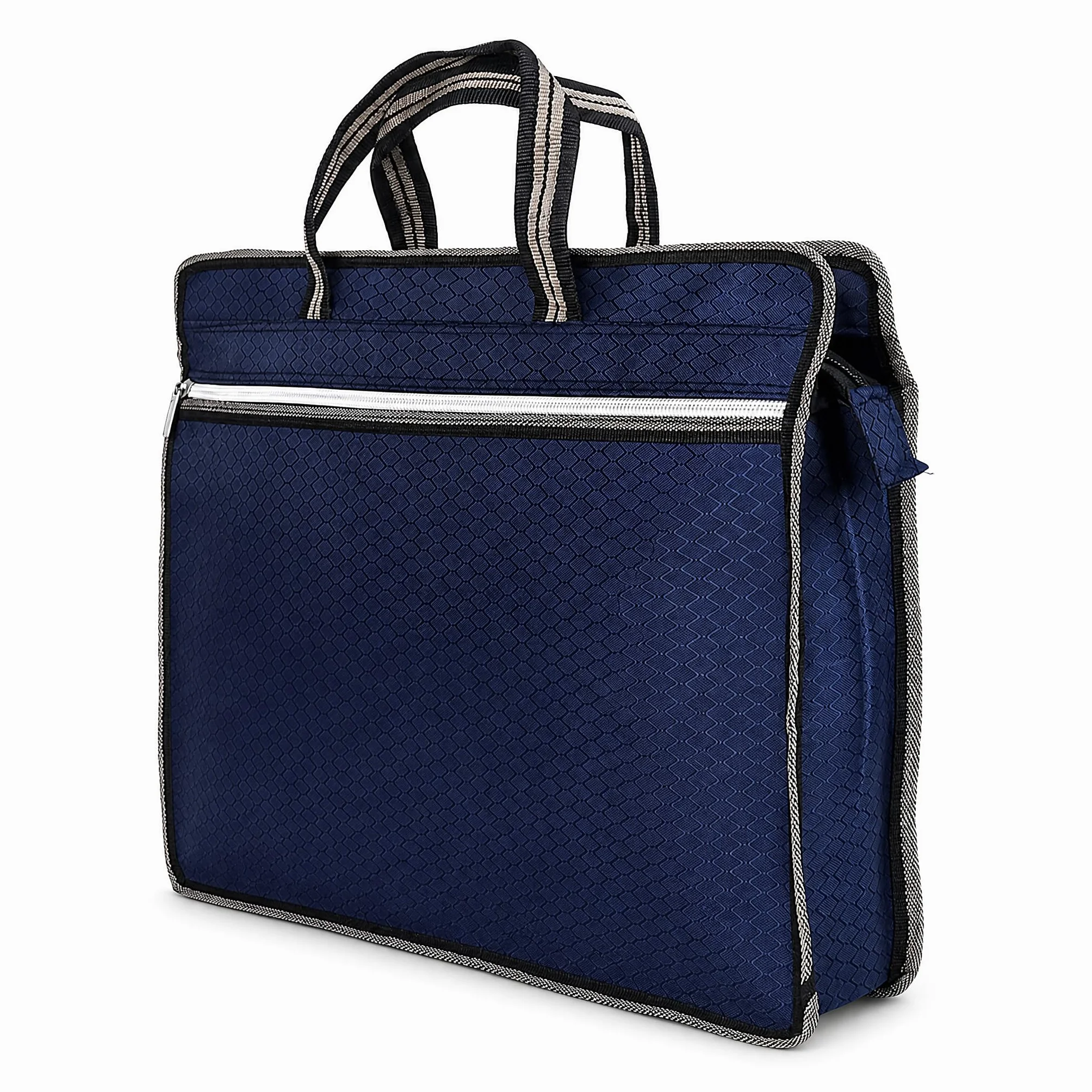 Borsa Portadocumenti in Tessuto Oxford Impermeabile con Cerniera e Maniglia