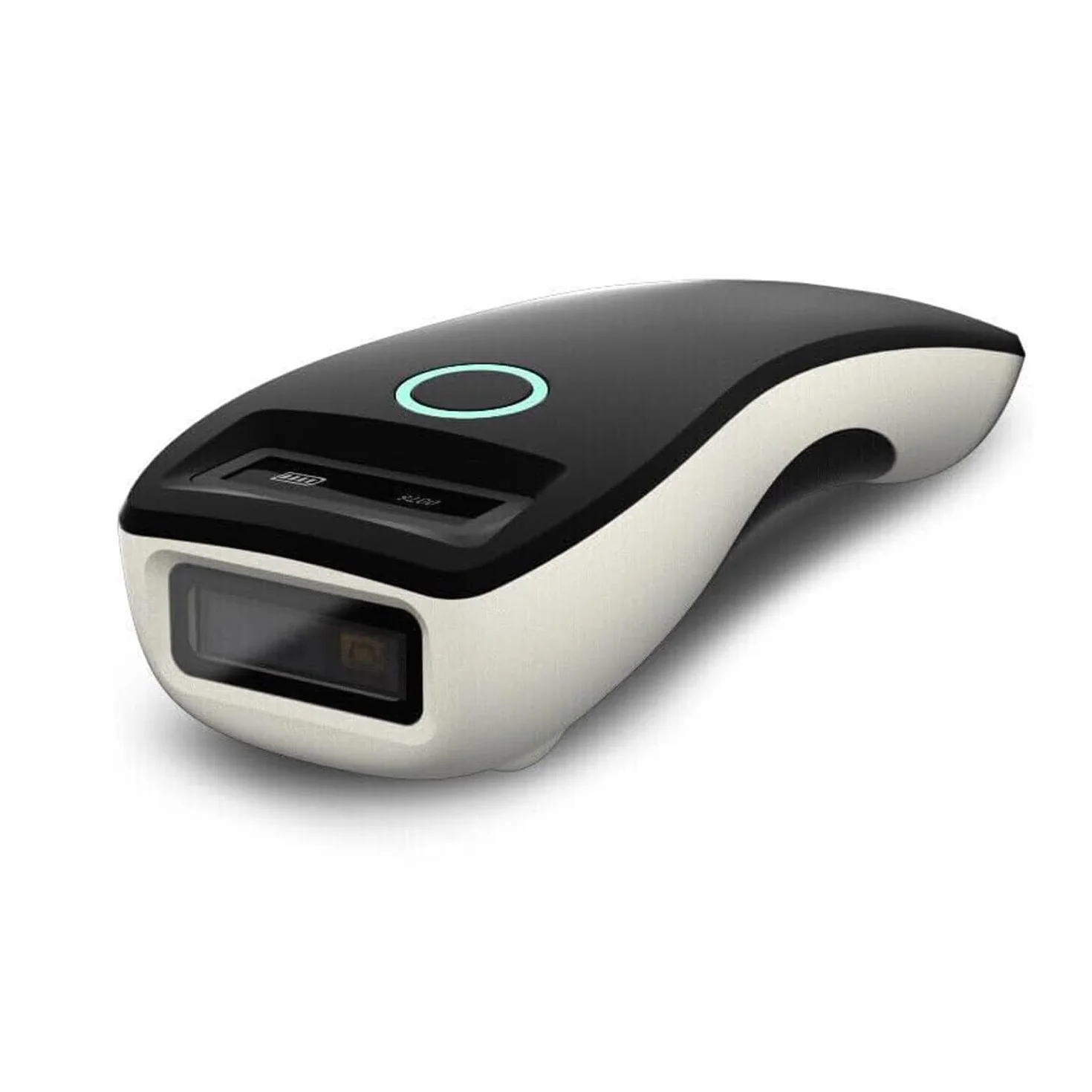 YANZEO Lettore di codici a barre, mini lettore di codici a barre 2D, portatile, portatile, USB, 2,4G, scanner QR, senza fili, Bluetooth, per sistema Windows iOS Android (Nero)