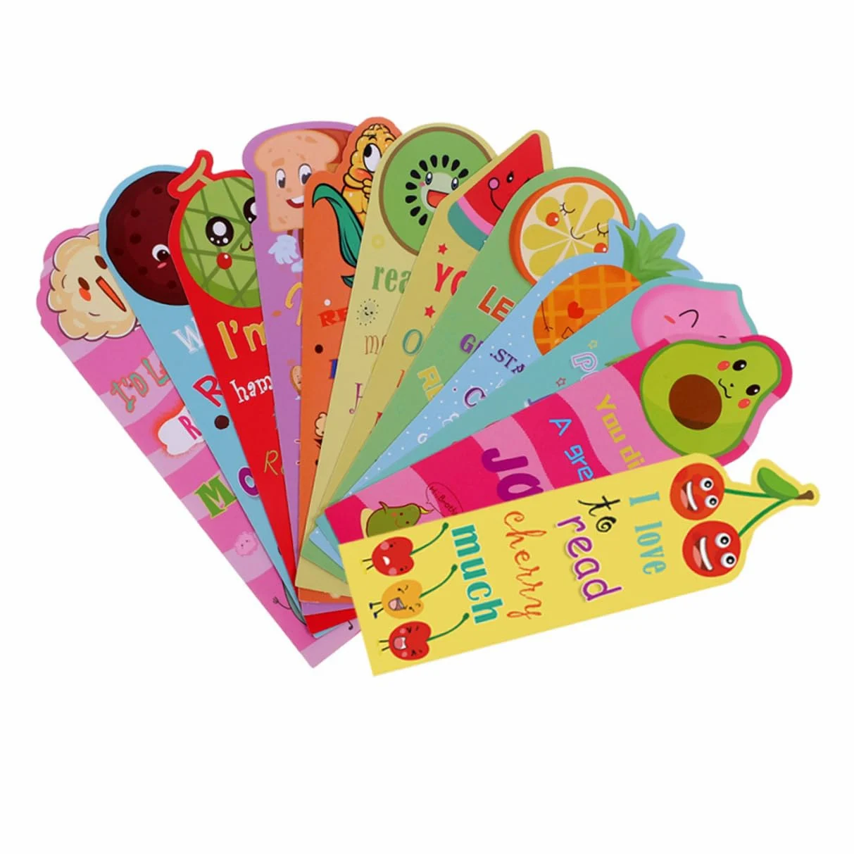 HOMSFOU 4 Set Segnalibri Profumati Cartoon Segnalibri Alla Per Adolescenti E Decorazione Per Libri Leggeri E Pratici Per Casa E Ufficio 36 Pezzi * 4