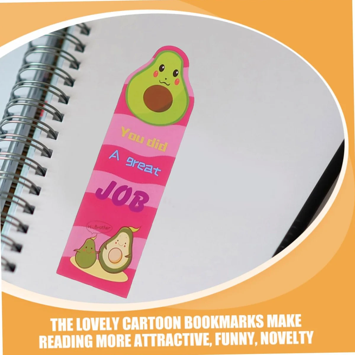 DOITOOL 4 Set Segnalibri Profumati Per Libri Per Ufficio E Scuola Facili Portare E Utilizzare Design Carino E Chic Accessori Pratici Per Lettori E Studenti 36 Pezzi * 4