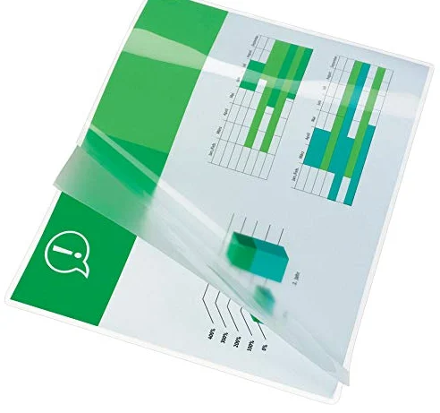 GBC - Busta per plastificatrice, formato A3, lucida, 160 mic, 100 pezzi
