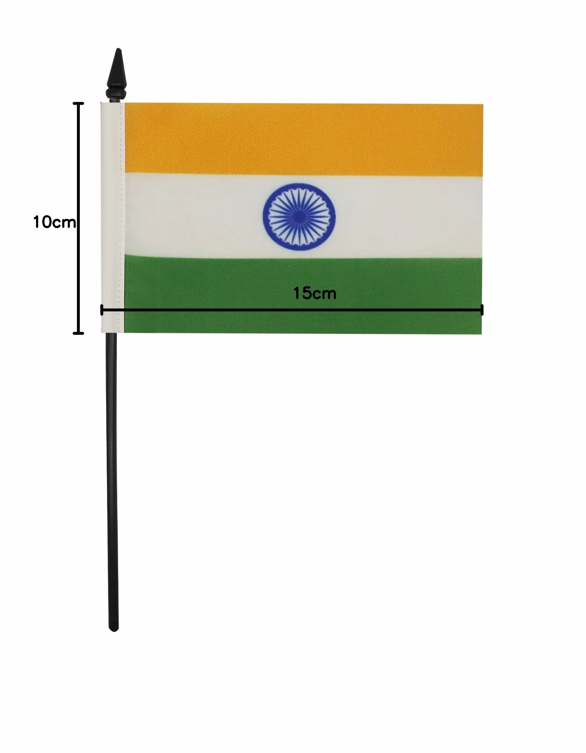 AZ FLAG Bandiera Da Tavolo India 15x10cm Piccola Bandierina Indiana