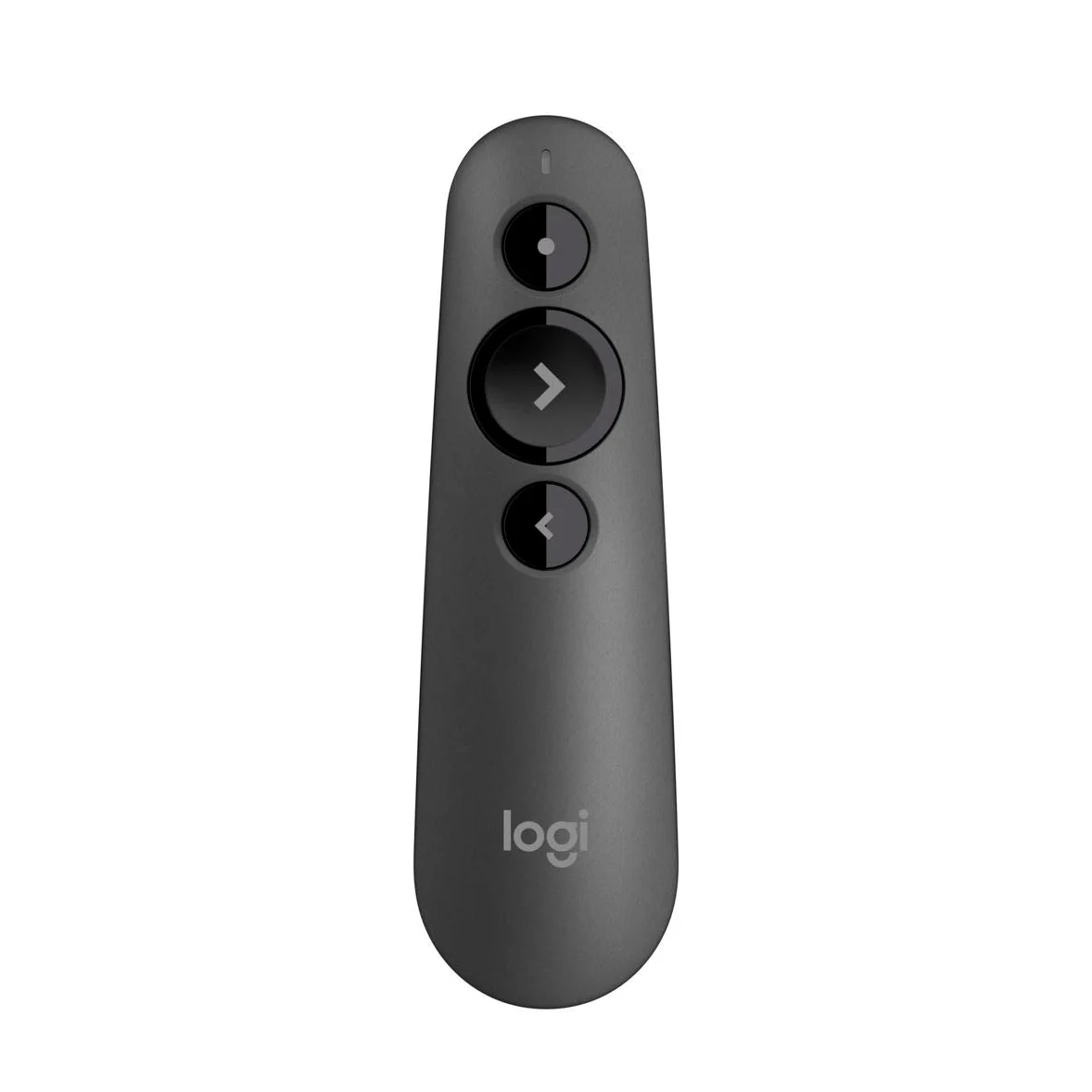 Logitech R500 Puntatore Laser per Presentazioni Wireless | 2,4 GHz e Bluetooth, Ricevitore USB, ‎Puntatore Laser Rosso, Portata 20 Metri, 3 Pulsanti, PC/Mac/Android/iOS - Nero