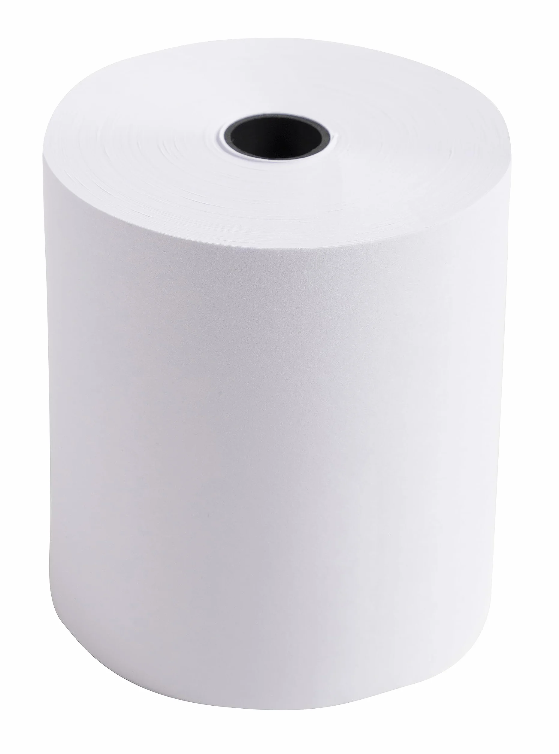 Bobines pour caisses - 1 pli extra-blanc 60g/m - 76mm x 70mm x 12mm (44m)
