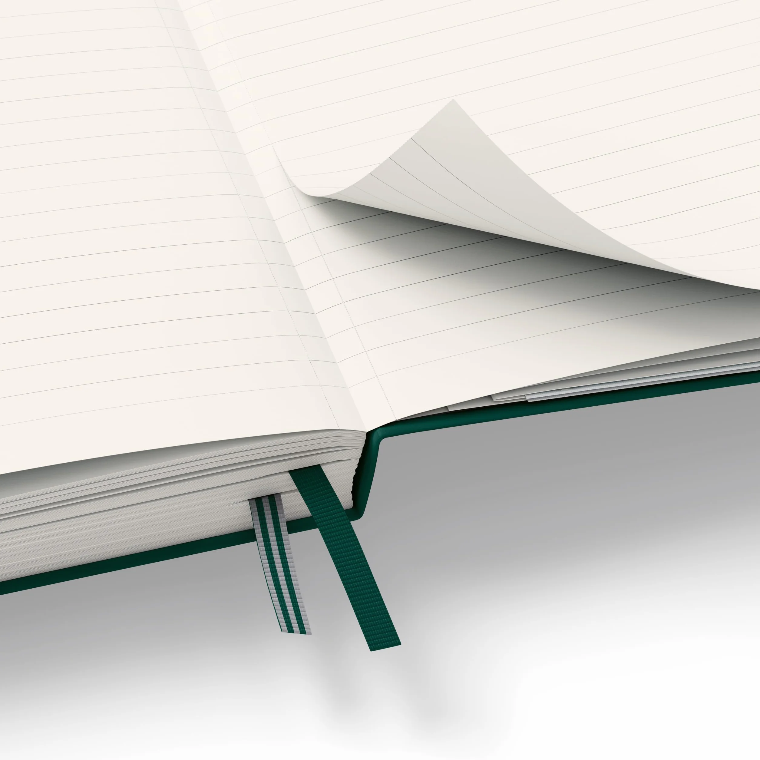 LEUCHTTURM1917 Taccuini Medium A5 Copertina rigida 251 pagine numerate Forest Green Righe