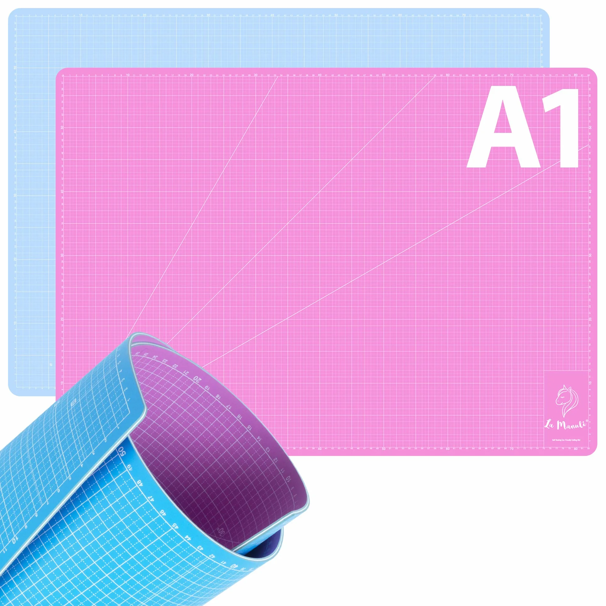 La Manuli Tappetino Da Taglio Autoguarigione A1 90x60 cm 5 Strati Cutting Mat Patchwork Cucito