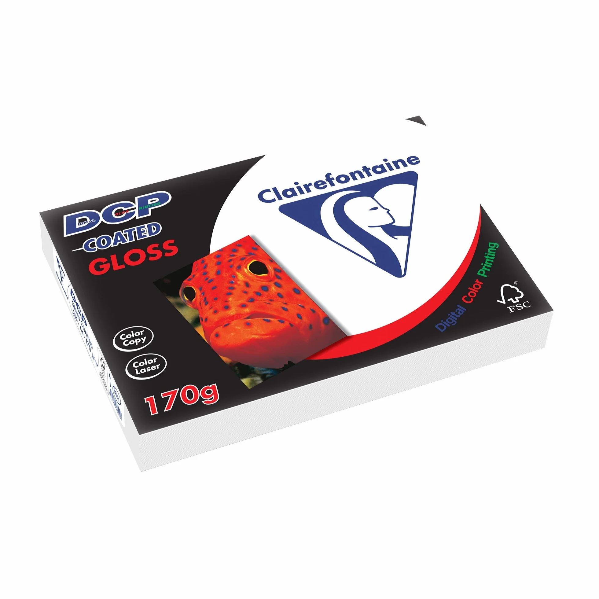 Clairalfa 6851C Carta lucida per stampante laser A4 170 g/mq