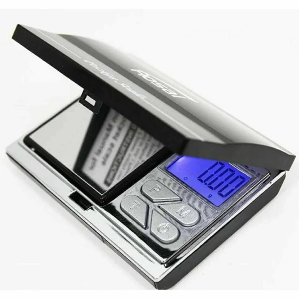 COOSY Mini Bilancino di Precisione Bilancia Tascabile Digitale LCD Oro Monete Gioielli100g Min 0,01g
