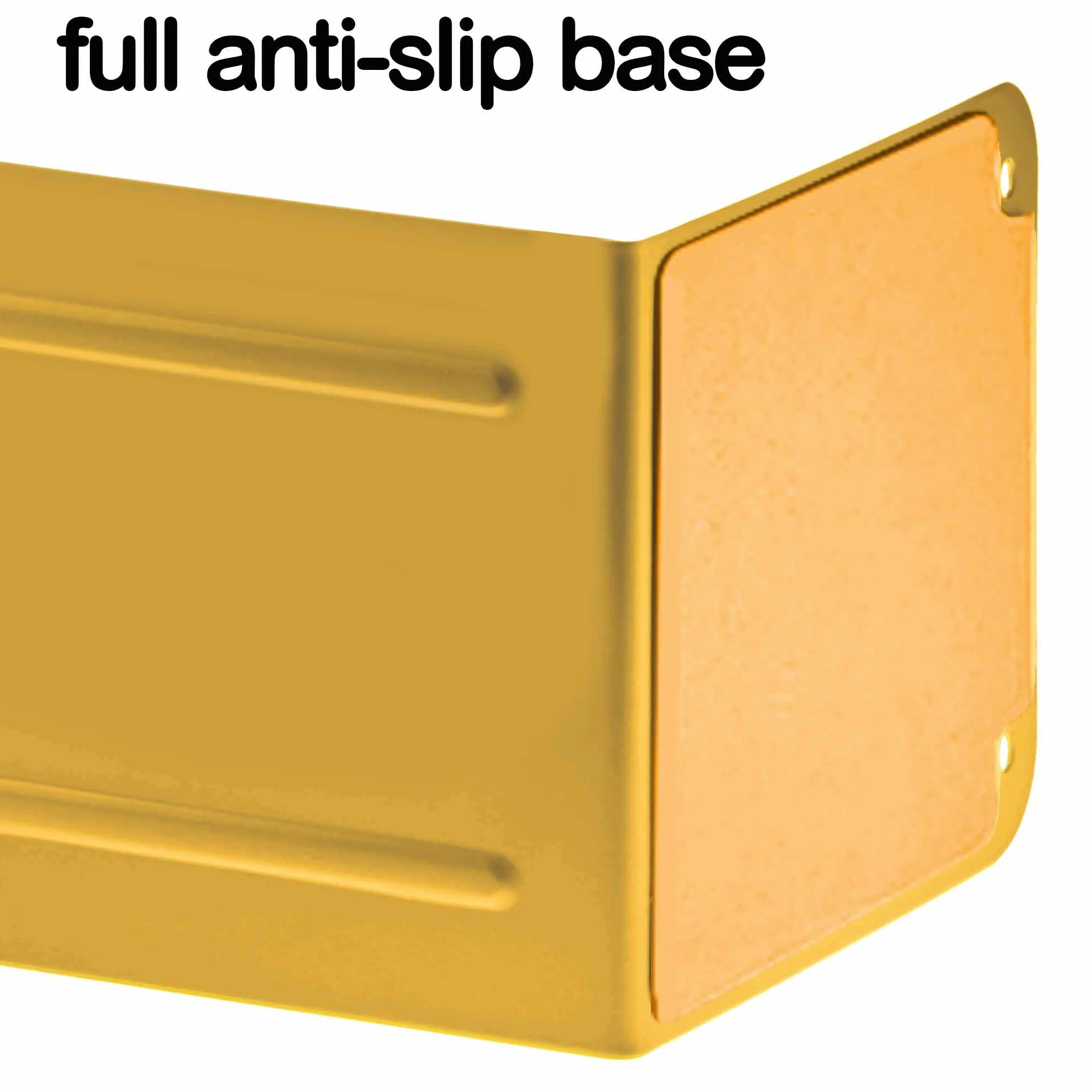Acrimet Fermalibri in Metallo Resistente Giallo 1 Paio