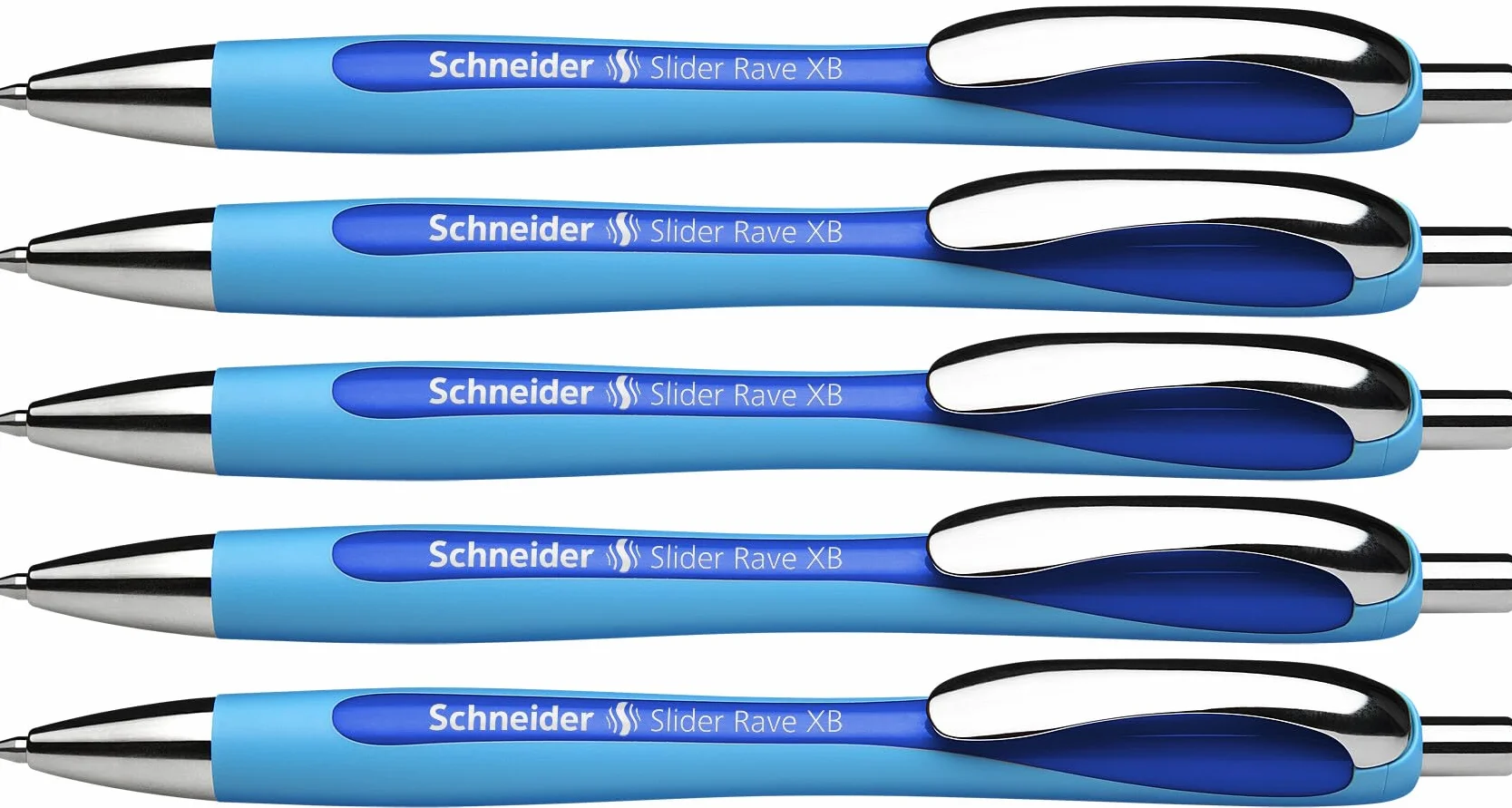 Schneider P132503x5 Penne a Sfera, 5 Pezzi