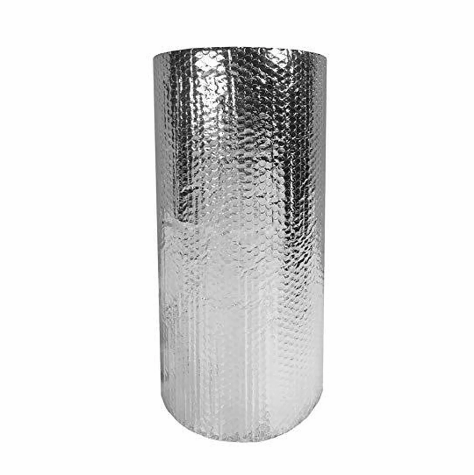 Imballaggi Point - Pluriball con film alluminio - 125 cm x 10 m – Isolante termico per alimenti, farmaci e prodotti sensibili, con protezione antiurto - Set da 1