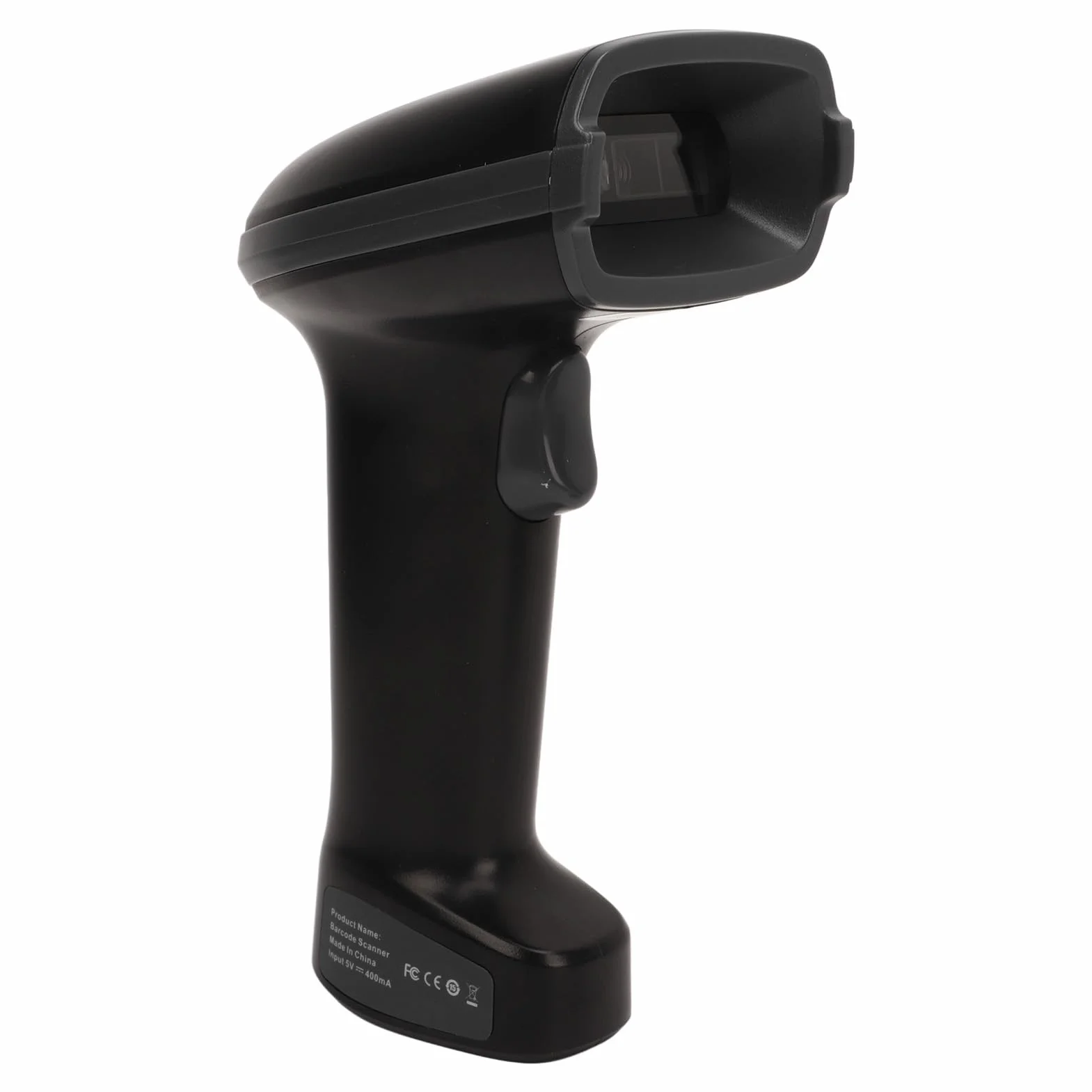 Lettore di Scanner di Codici QR, Scanner di Codici a Barre Portatile Ergonomico con Batteria Ricaricabile da 1500 MAh, Portata di 80 M per Supermercati e Magazzini