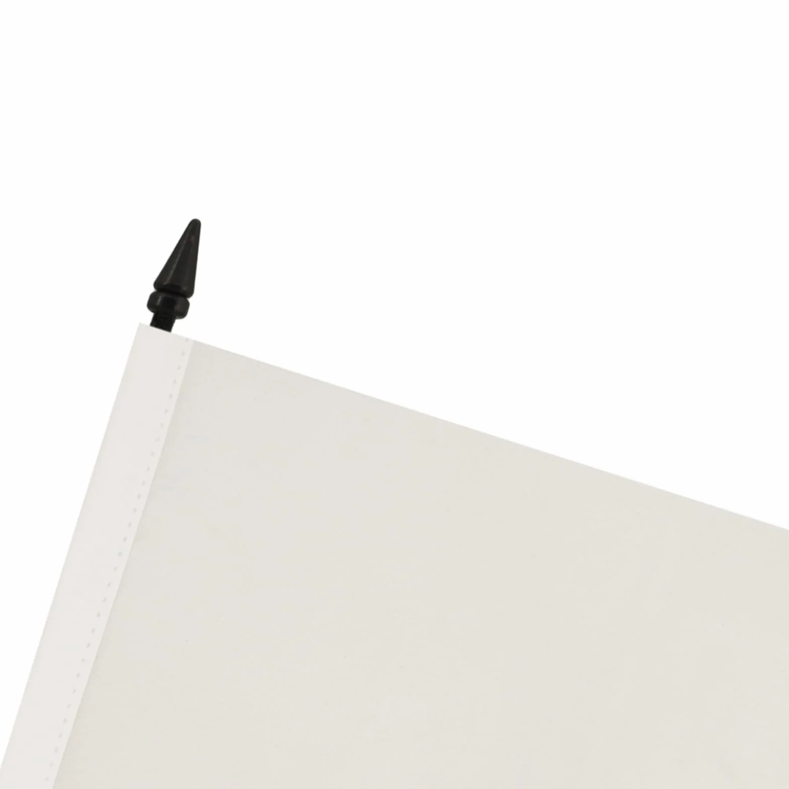 AZ FLAG Bandiera da Tavolo in Poliestere 100D, 15 x 10 cm, Bianco