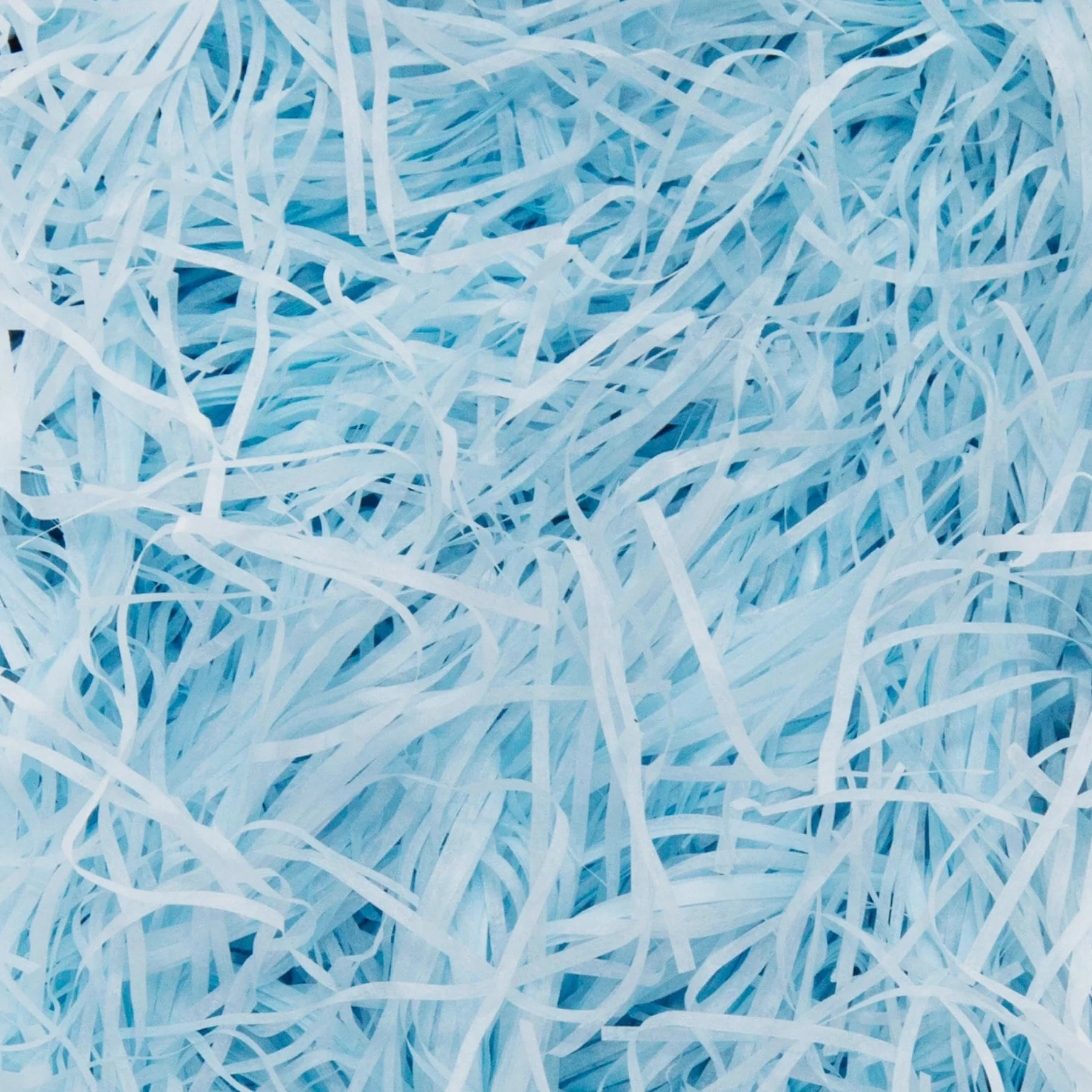 Carta velina triturata per scatole regalo, cesti e imballaggi, 1 kg (blu)