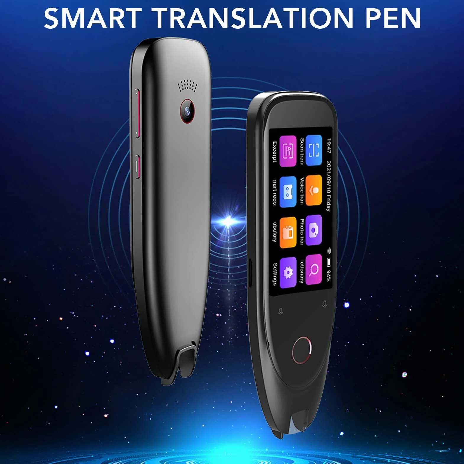 Penna per Lettore di Scansione, Penna Intelligente per Traduttore di Lingue, Penna per Traduzione Intelligente, Traduttore Elettronico di Lingue Straniere, Supporto Penna per