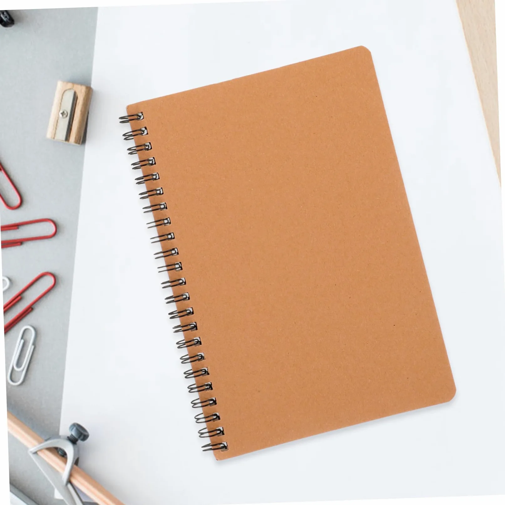 jojofuny 10pezzi Quaderno Spirale Diario Pagina Vuota Quaderno per Lista delle Cose Blocchi Note Vuoti Adatto per Studenti e Impiegati