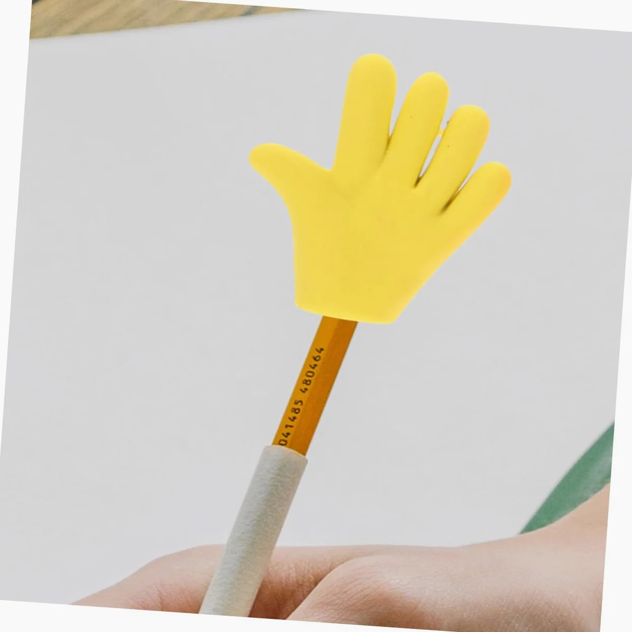 HOMSFOU 4 Set Cancellare Dito Per Decorativi Cartone Animato Per Scuola 20 Pezzi * 4