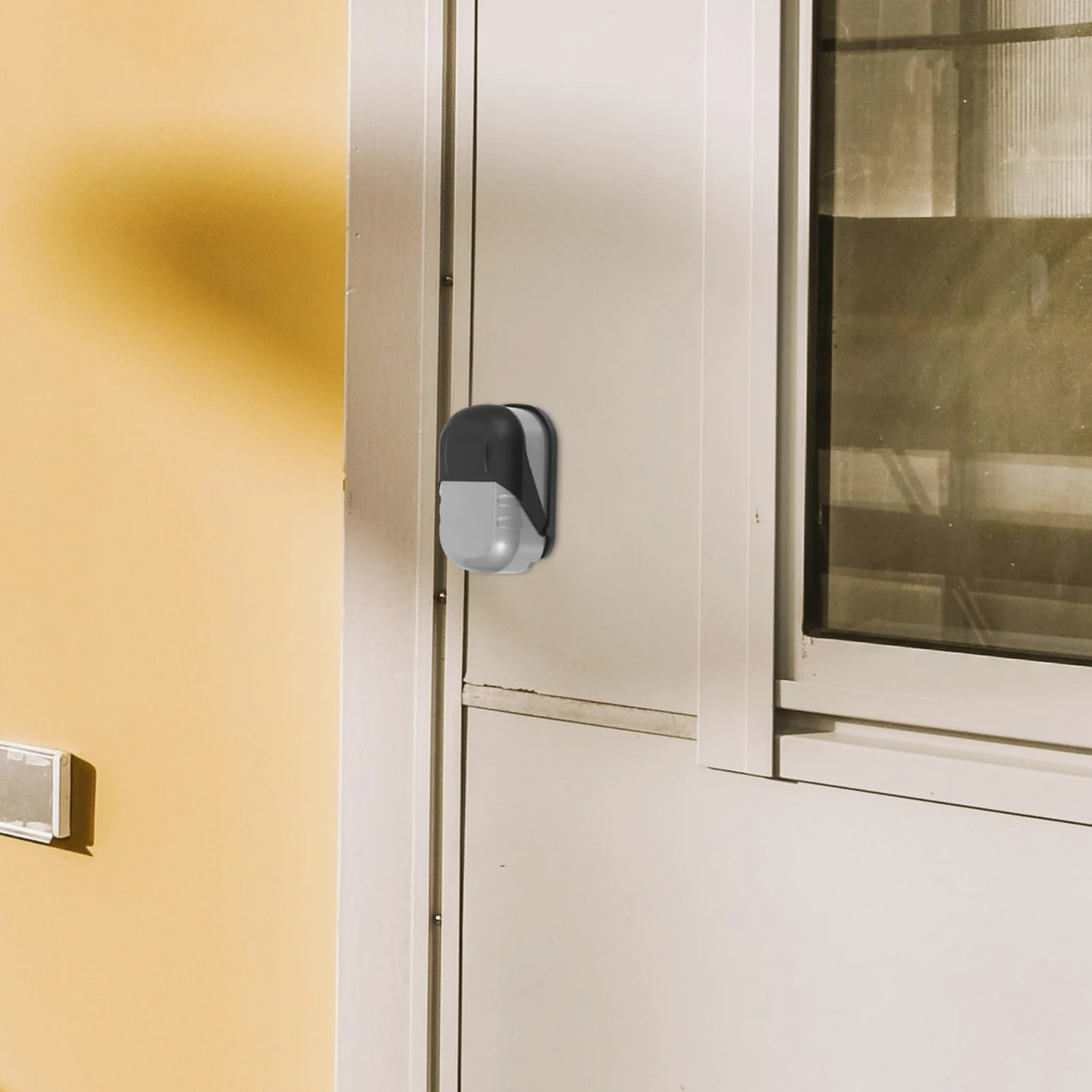 UKCOCO Cassetta Portachiavi con Codice Combinazione, Cassetta di Sicurezza Chiavi con Coperchio Protettivo, per Uso Domestico e Commerciale