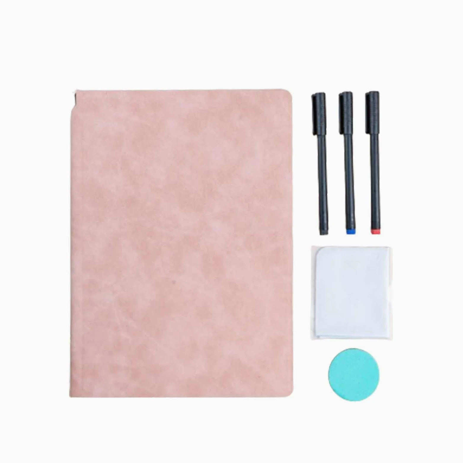 Lavagne Lavagna Piccola Lavagna Bianca A4 Lavagna Bianca Lavabile a Secco Lavagna per Appunti cancellabile Blocco Note Mobile cancellabile Mini (Rosa 22,5x30 cm)