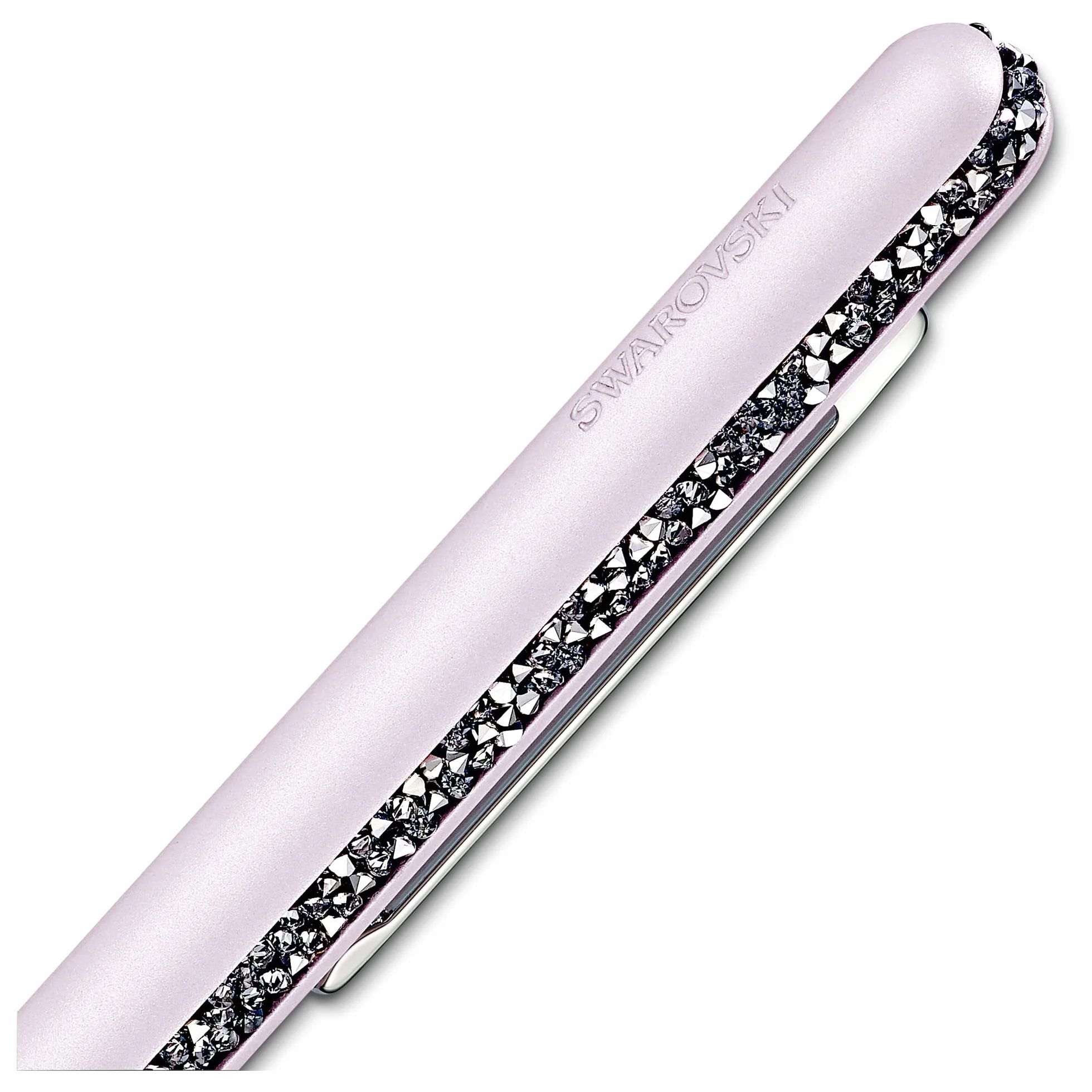 Swarovski Crystal Shimmer Penna a Sfera, con CristalliSwarovski , Struttura in Metallo Laccato, Rosa