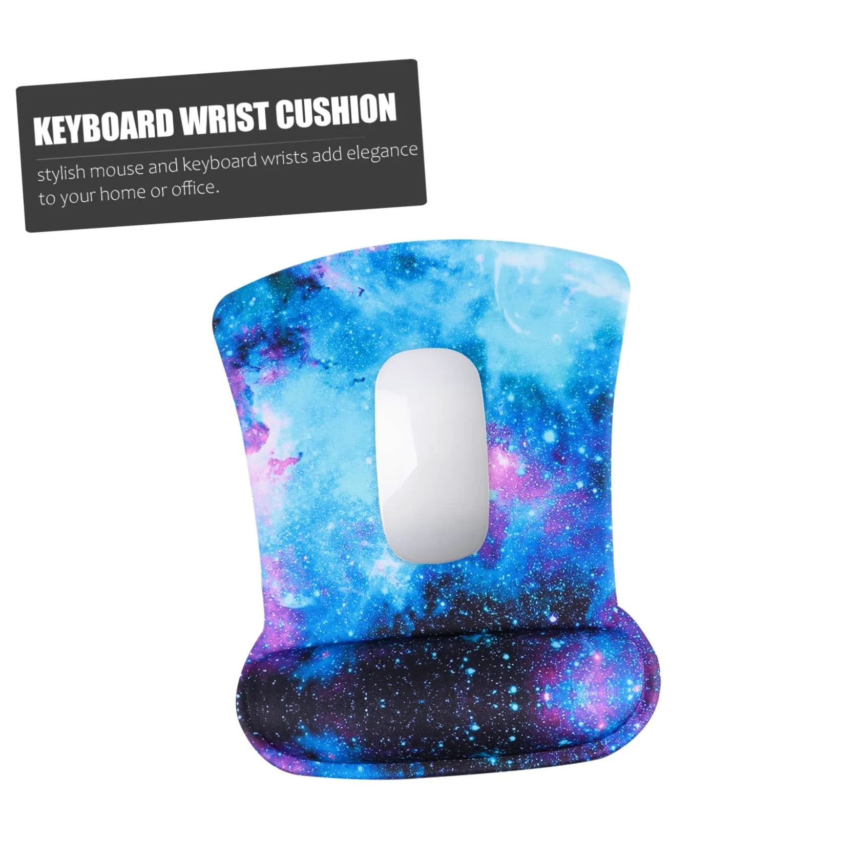 MAGICLULU Poggiapolsi Ergonomico Per Tastiera e Mouse Tappetino in Memory Foam Supporto Per Polso Per Casa e Ufficio Miglioramento Della Postura e Riduzione Dello Stress