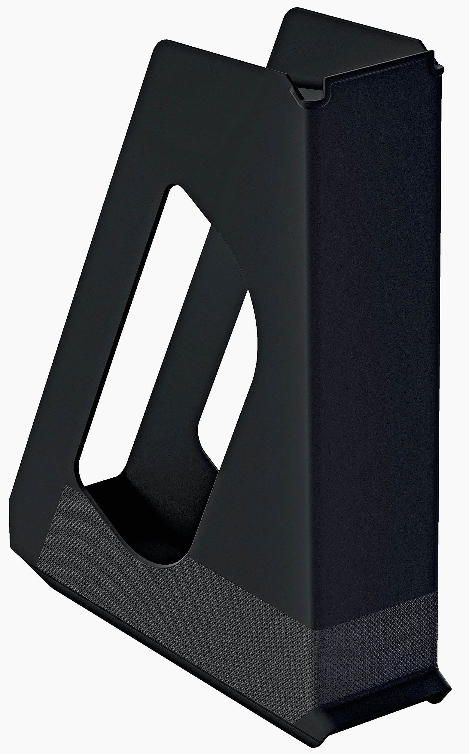 Esselte VIVIDA 628220 - Raccoglitori, formato A4, confezione da 10 pezzi, ideali per volantini, brochure, documenti, cartelline e cucitrici, in plastica resistente, colore: nero