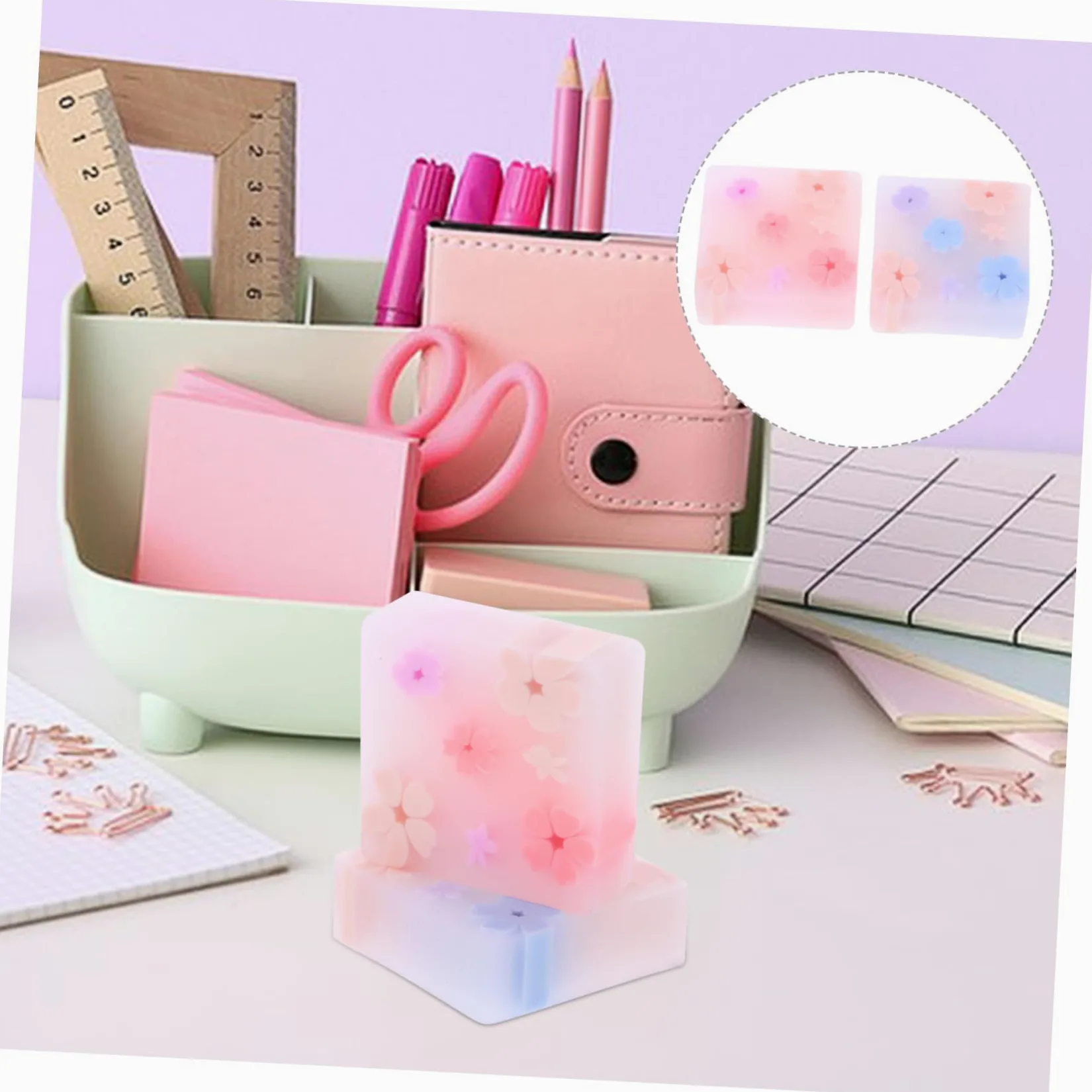 Uonlytech 3 Set Gelatina Cancella Pulito Per Scuola Ufficio E Accessorio Cancelleria 32 Pezzi*3