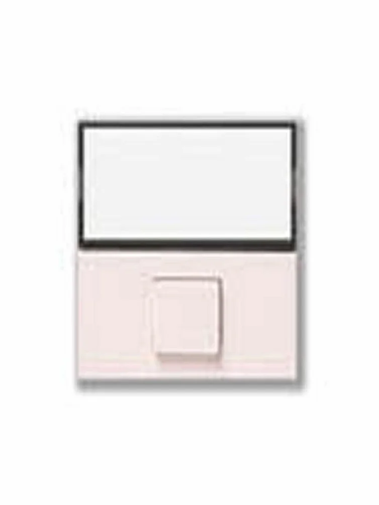 PULSANTE CON TARGHETTA PORTANOME ILLUMINABILE