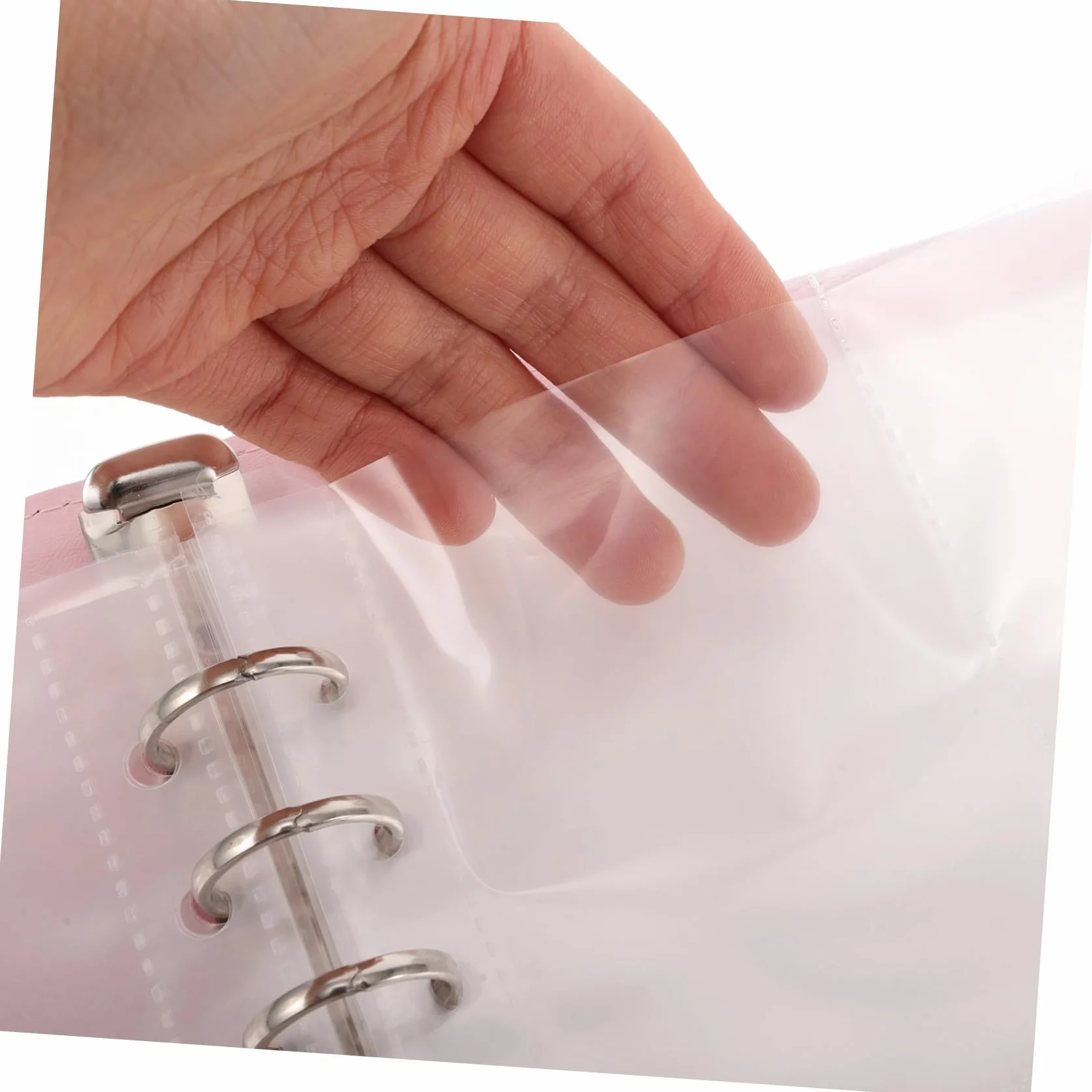 Raccoglitore Risparmio Denaro 4 Set Pu con Buste Trasparenti | Coppie, Plastica e Metallo, Design Elegante, Annotazione Attività Giornaliere